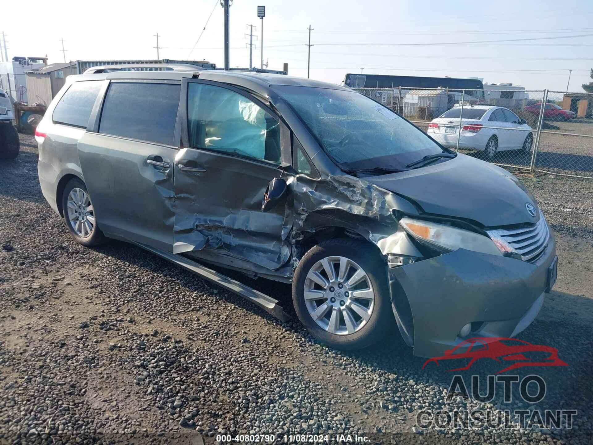 TOYOTA SIENNA 2011 - 5TDDK3DCXBS001173