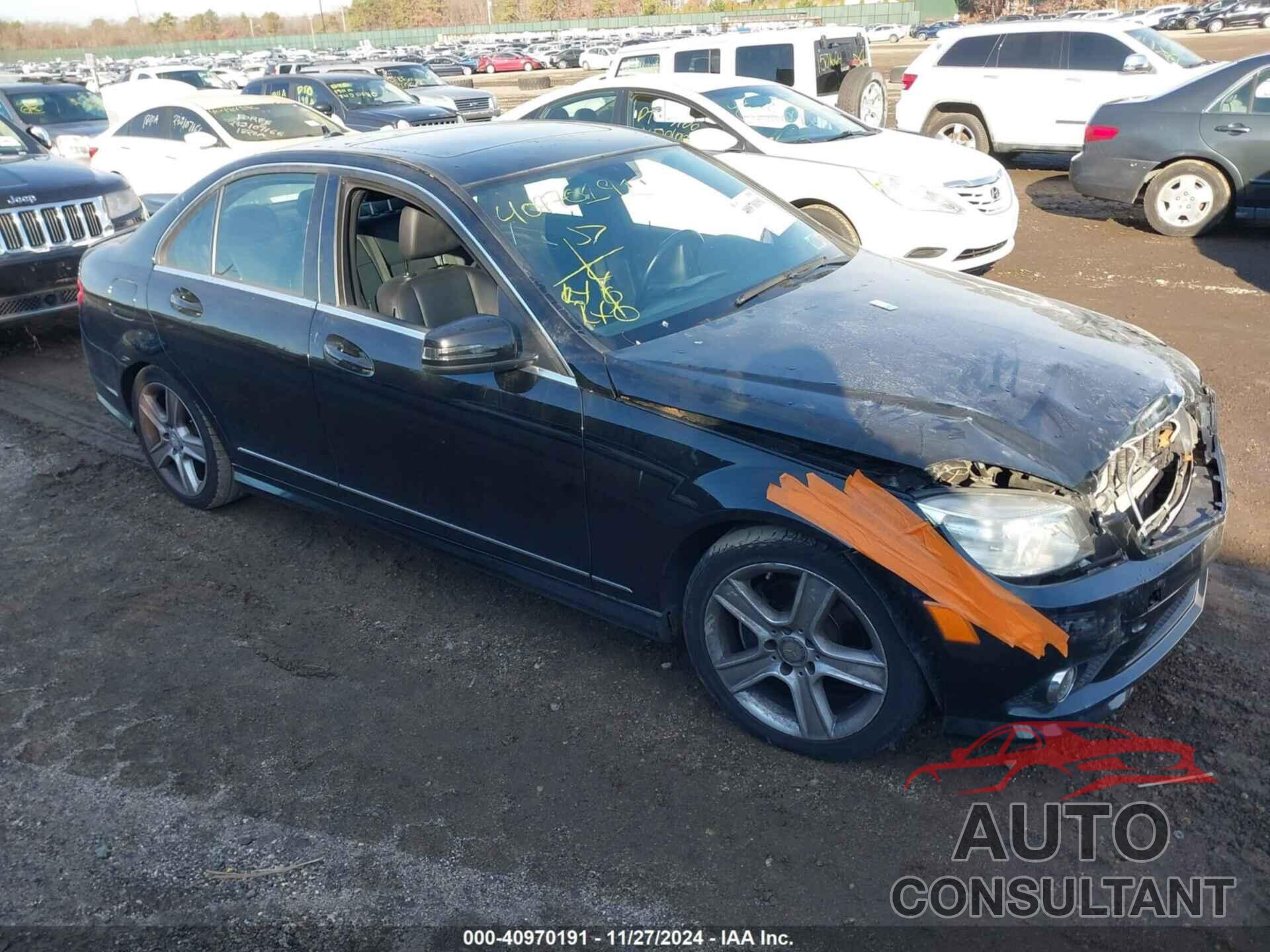 MERCEDES-BENZ C 300 2010 - WDDGF8BB4AF390342