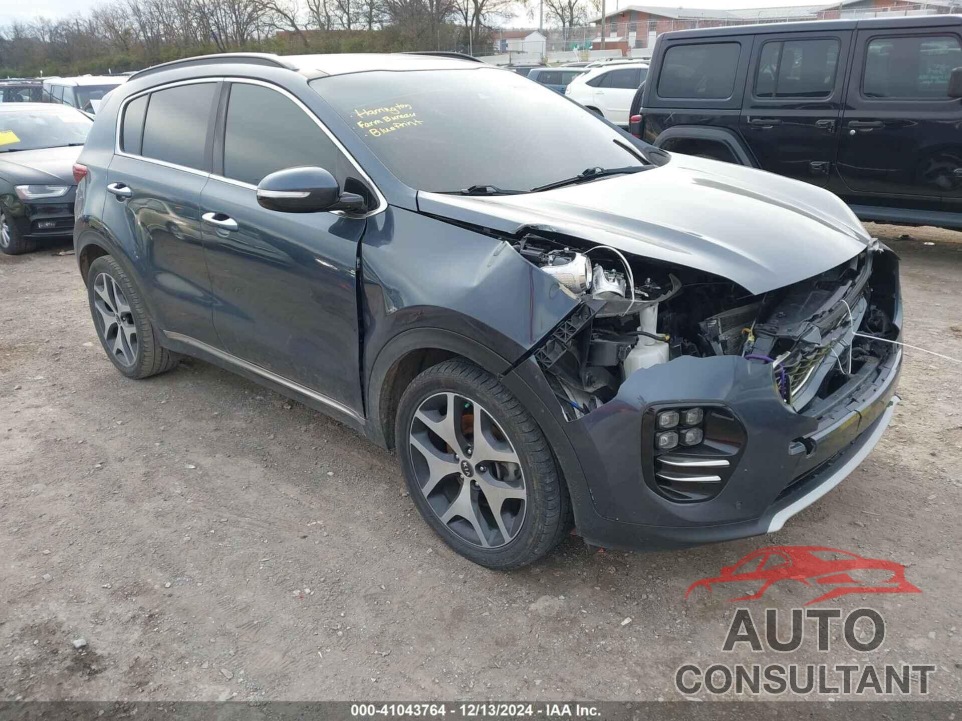 KIA SPORTAGE 2019 - KNDPR3A65K7517975