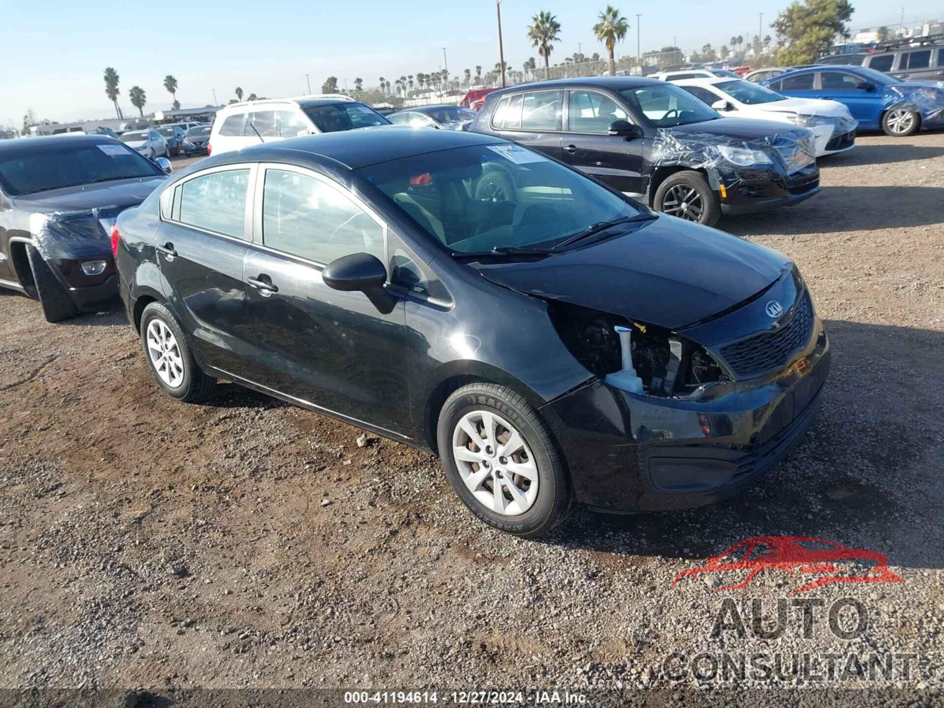 KIA RIO 2013 - KNADM4A31D6288052