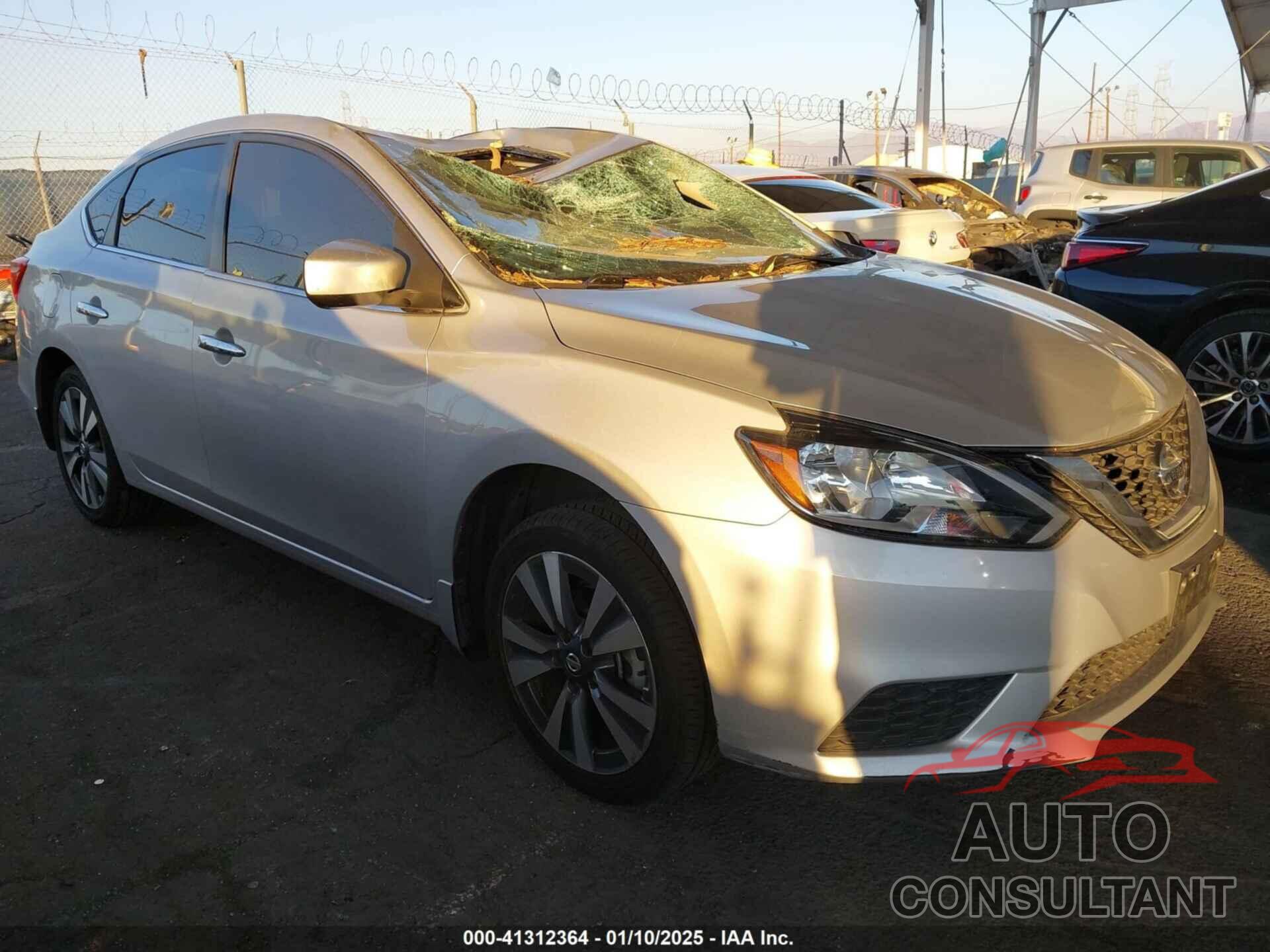 NISSAN SENTRA 2019 - 3N1AB7APXKY303916