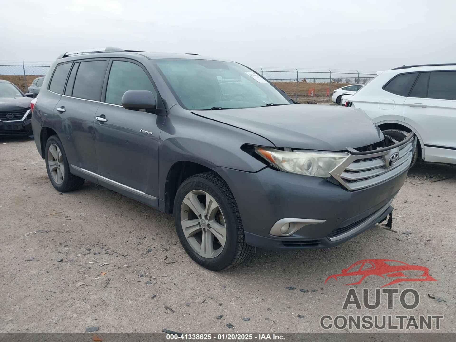 TOYOTA HIGHLANDER 2013 - 5TDDK3EHXDS261988