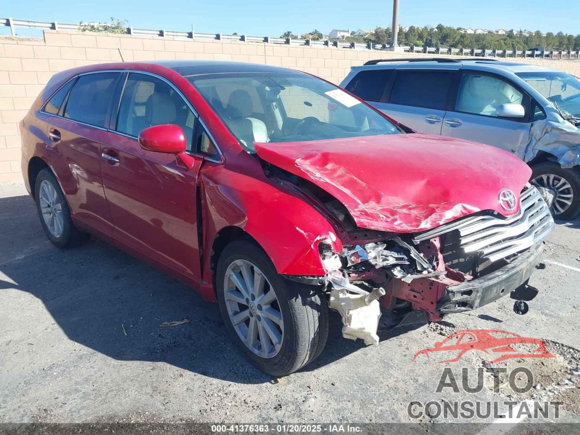 TOYOTA VENZA 2010 - 4T3ZA3BB7AU023924