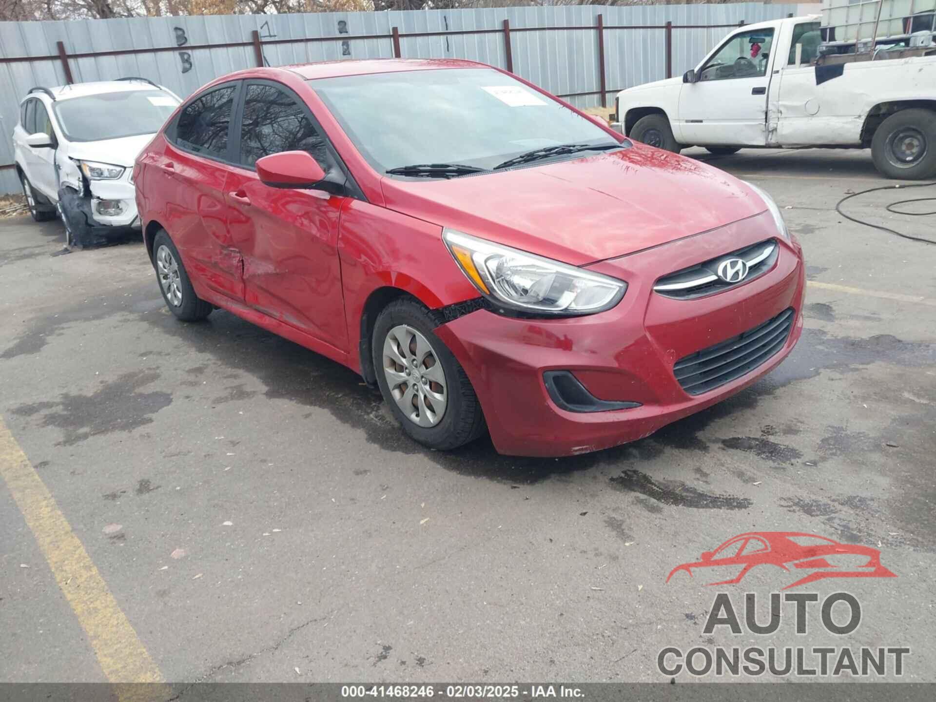 HYUNDAI ACCENT 2016 - KMHCT4AE3GU085694