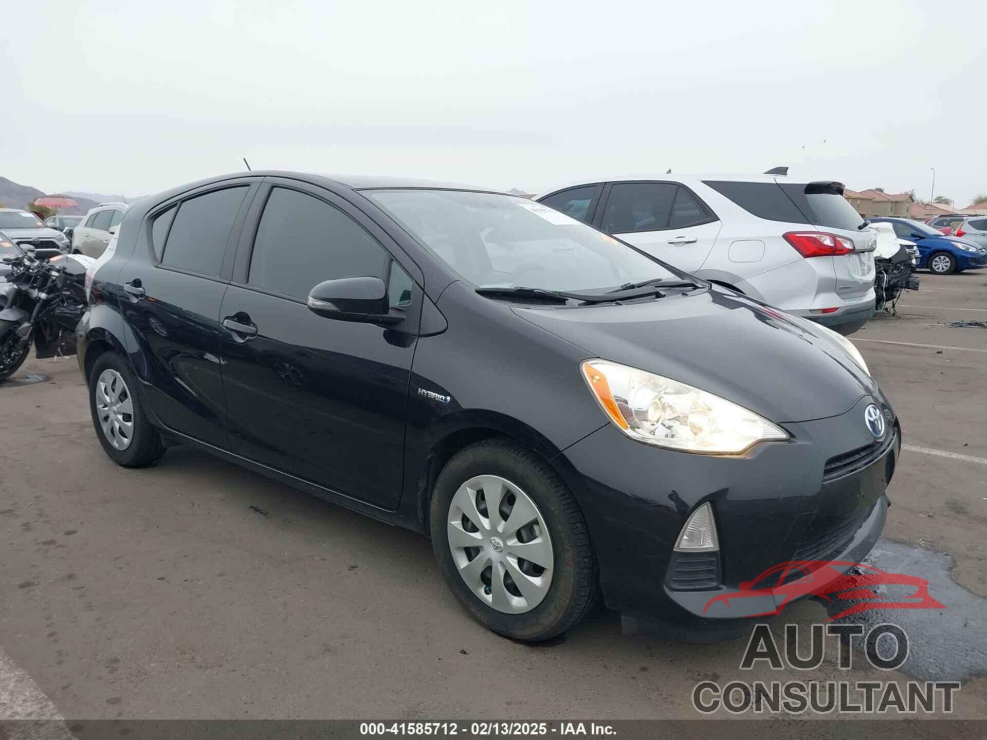 TOYOTA PRIUS C 2012 - JTDKDTB33C1007349