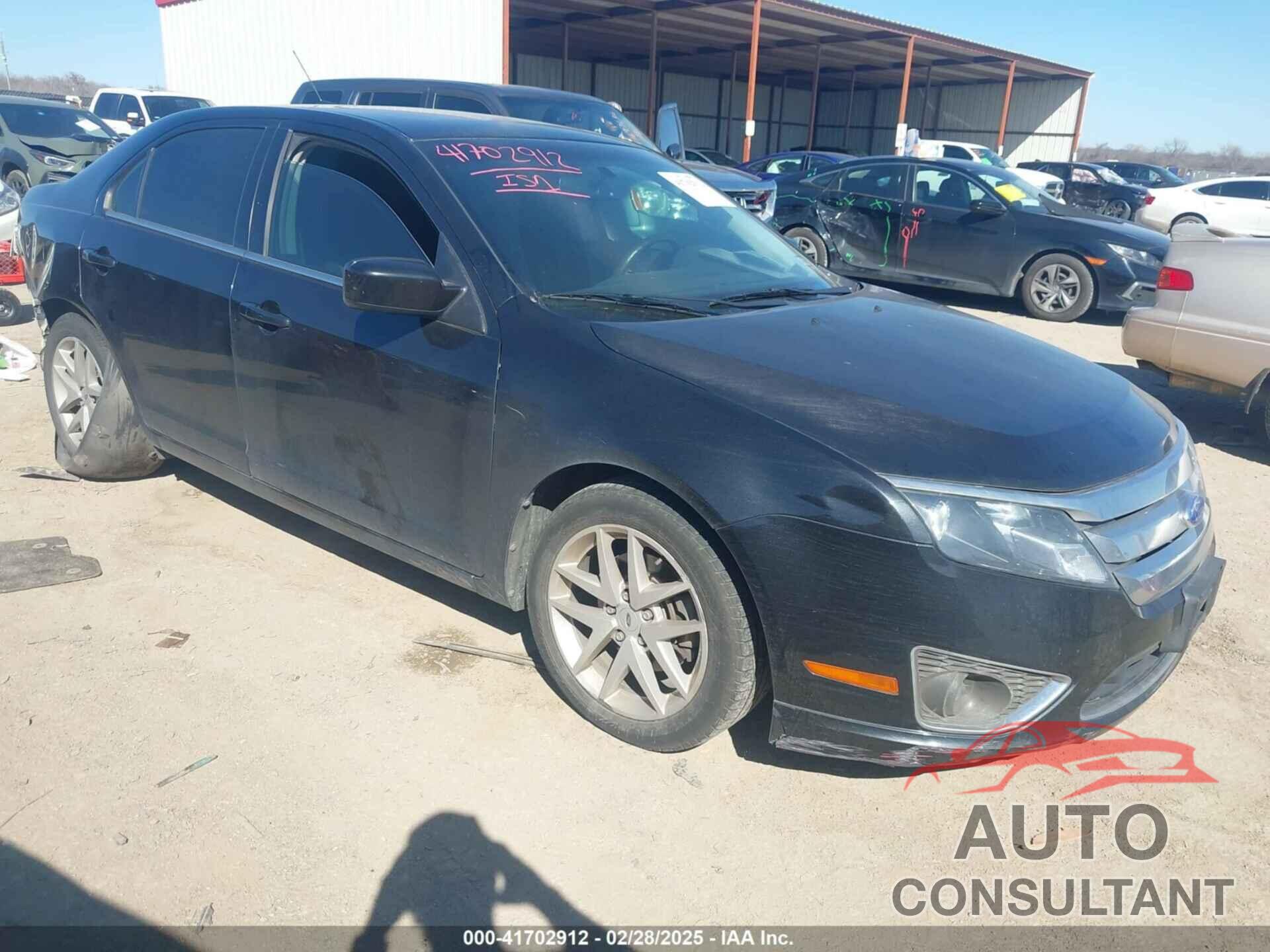 FORD FUSION 2012 - 3FAHP0JA5CR257865