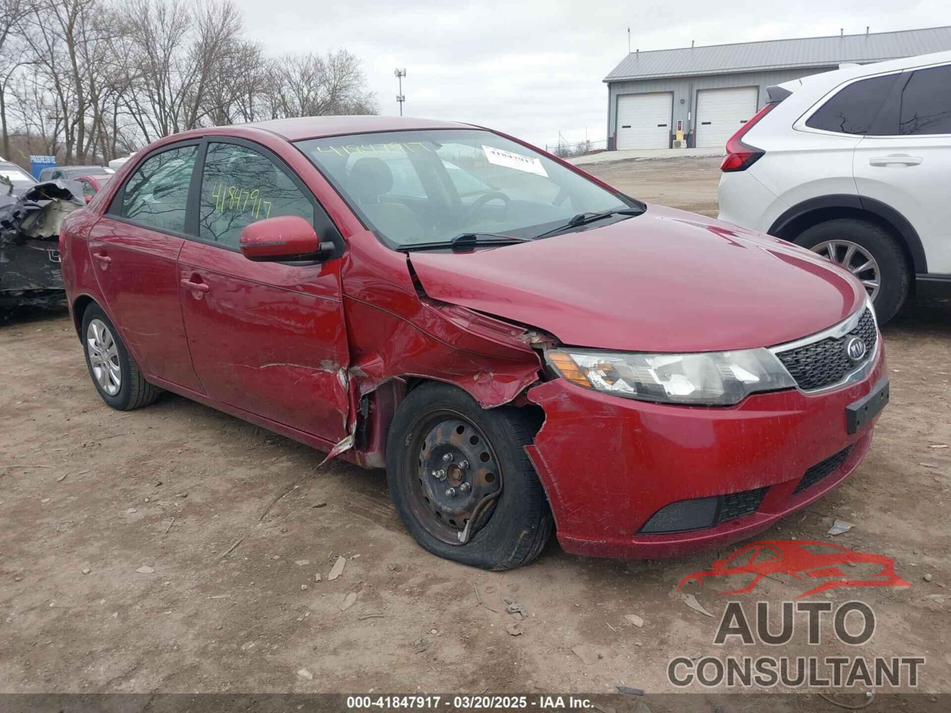 KIA FORTE 2011 - KNAFU4A25B5462577
