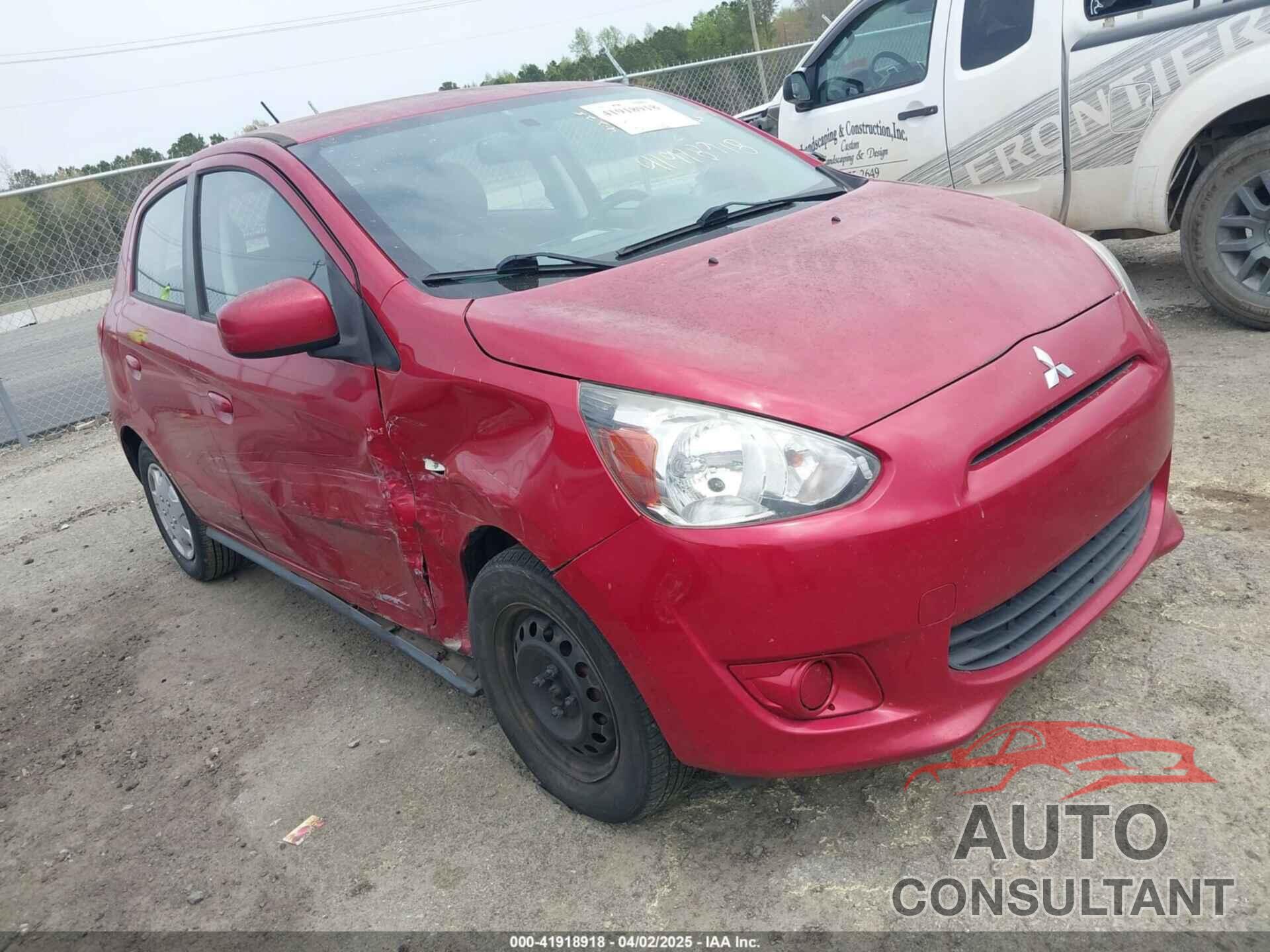 MITSUBISHI MIRAGE 2015 - ML32A3HJ5FH043055