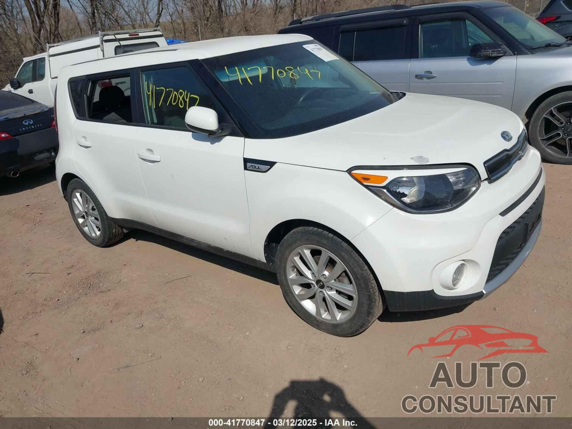 KIA SOUL 2018 - KNDJP3A57J7536965
