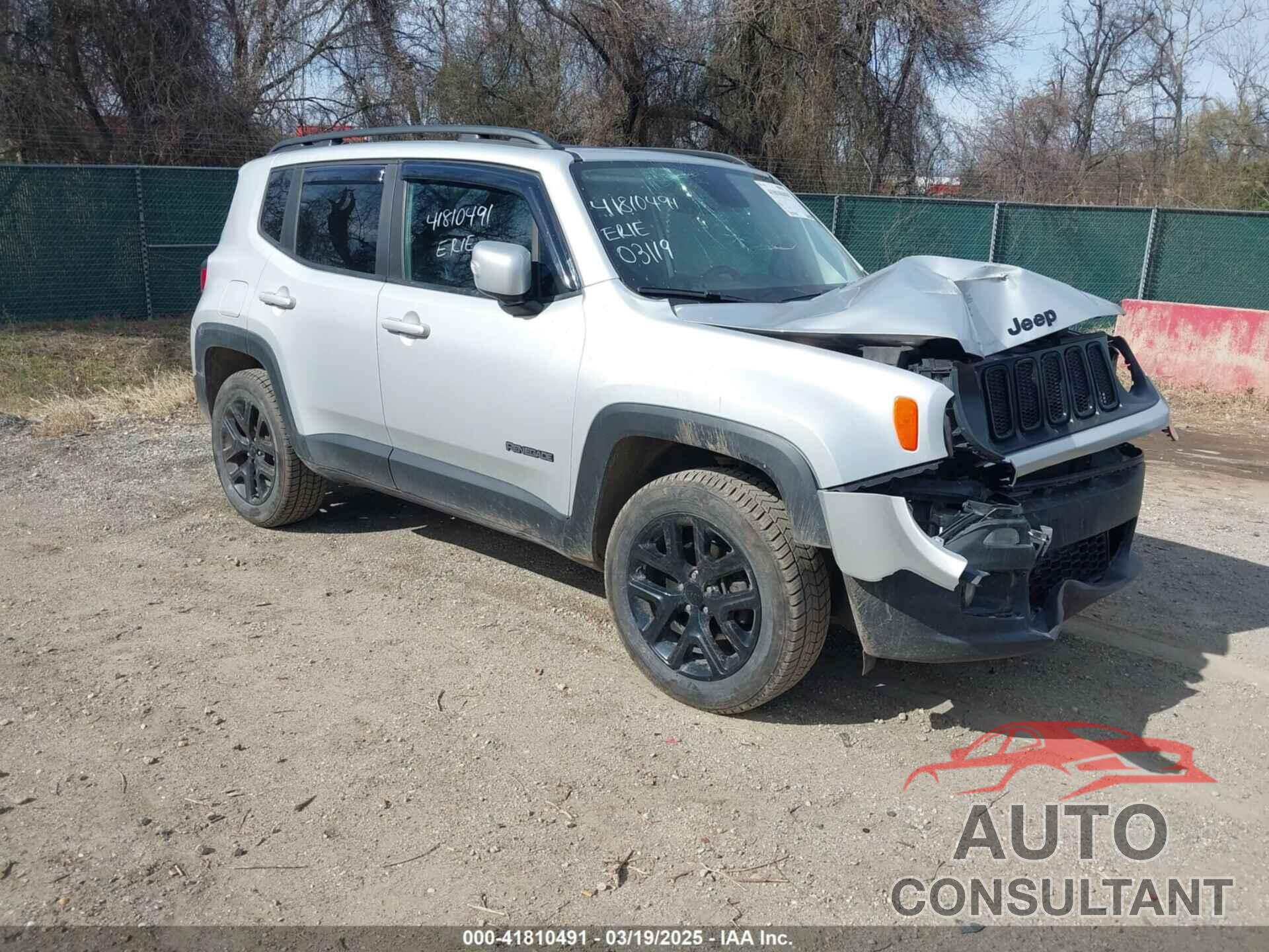 JEEP RENEGADE 2017 - ZACCJBBH5HPF52639