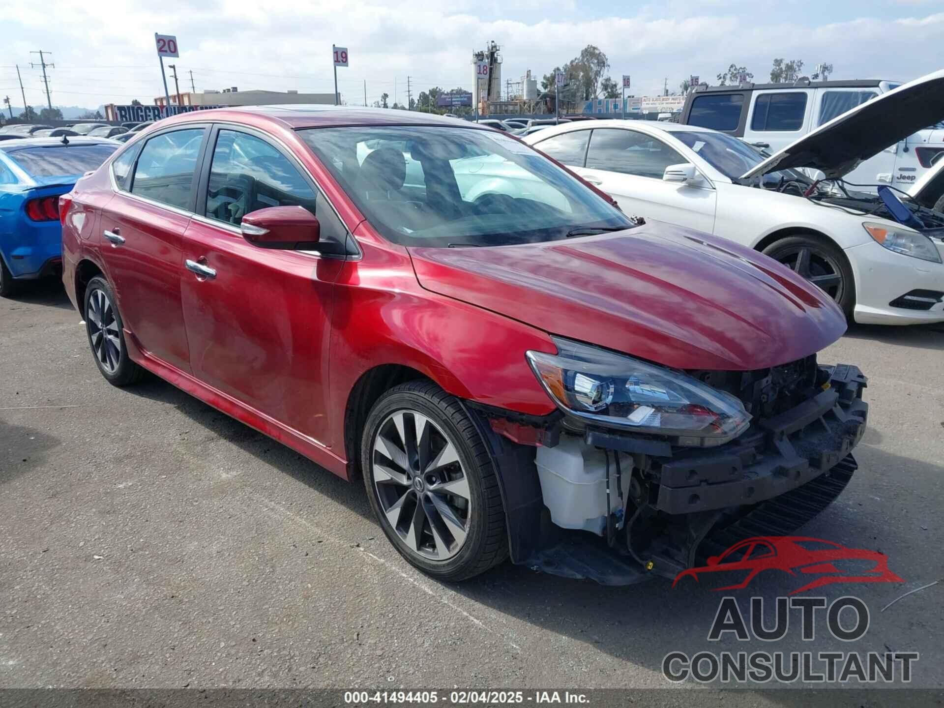 NISSAN SENTRA 2018 - 3N1AB7AP8JY333351