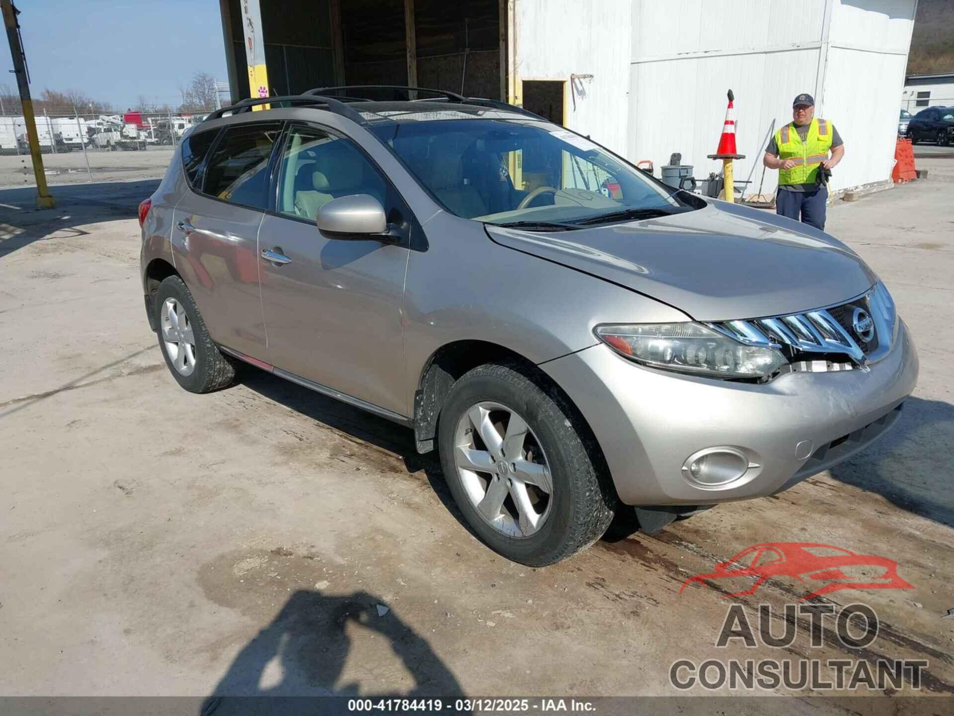NISSAN MURANO 2010 - JN8AZ1MW4AW131613