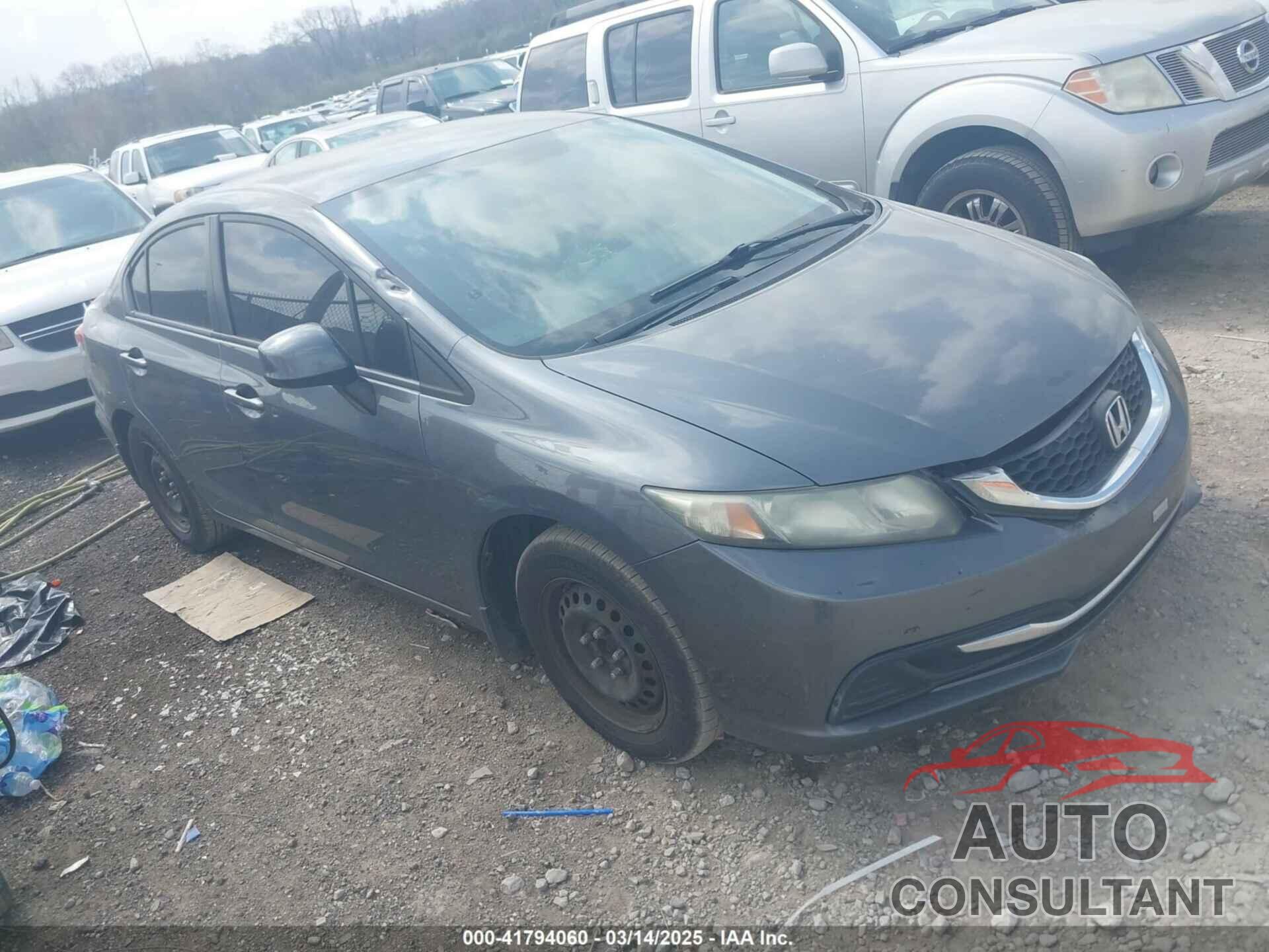 HONDA CIVIC 2013 - 19XFB2F51DE013890