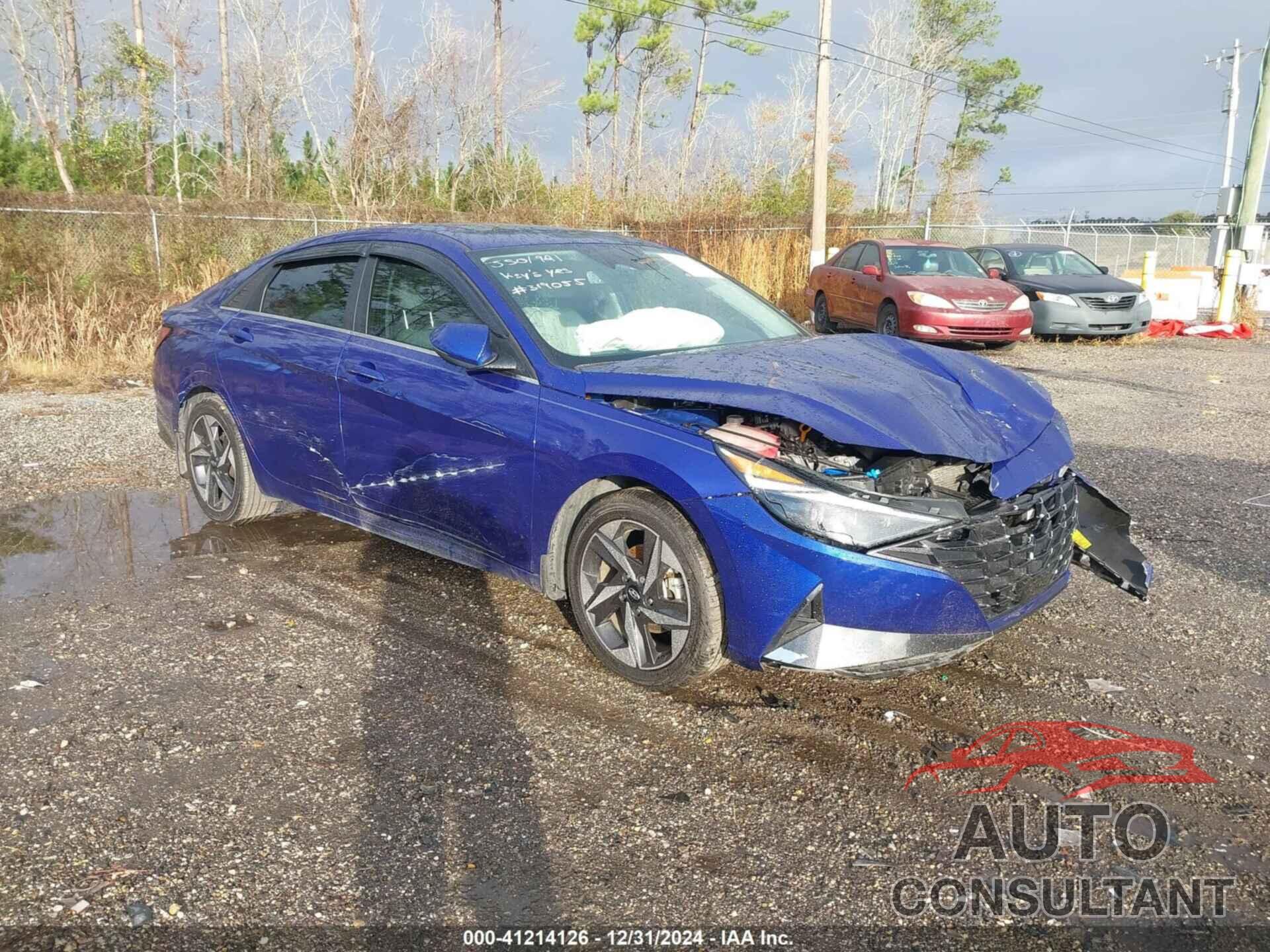 HYUNDAI ELANTRA HYBRID 2022 - KMHLN4AJ3NU015214
