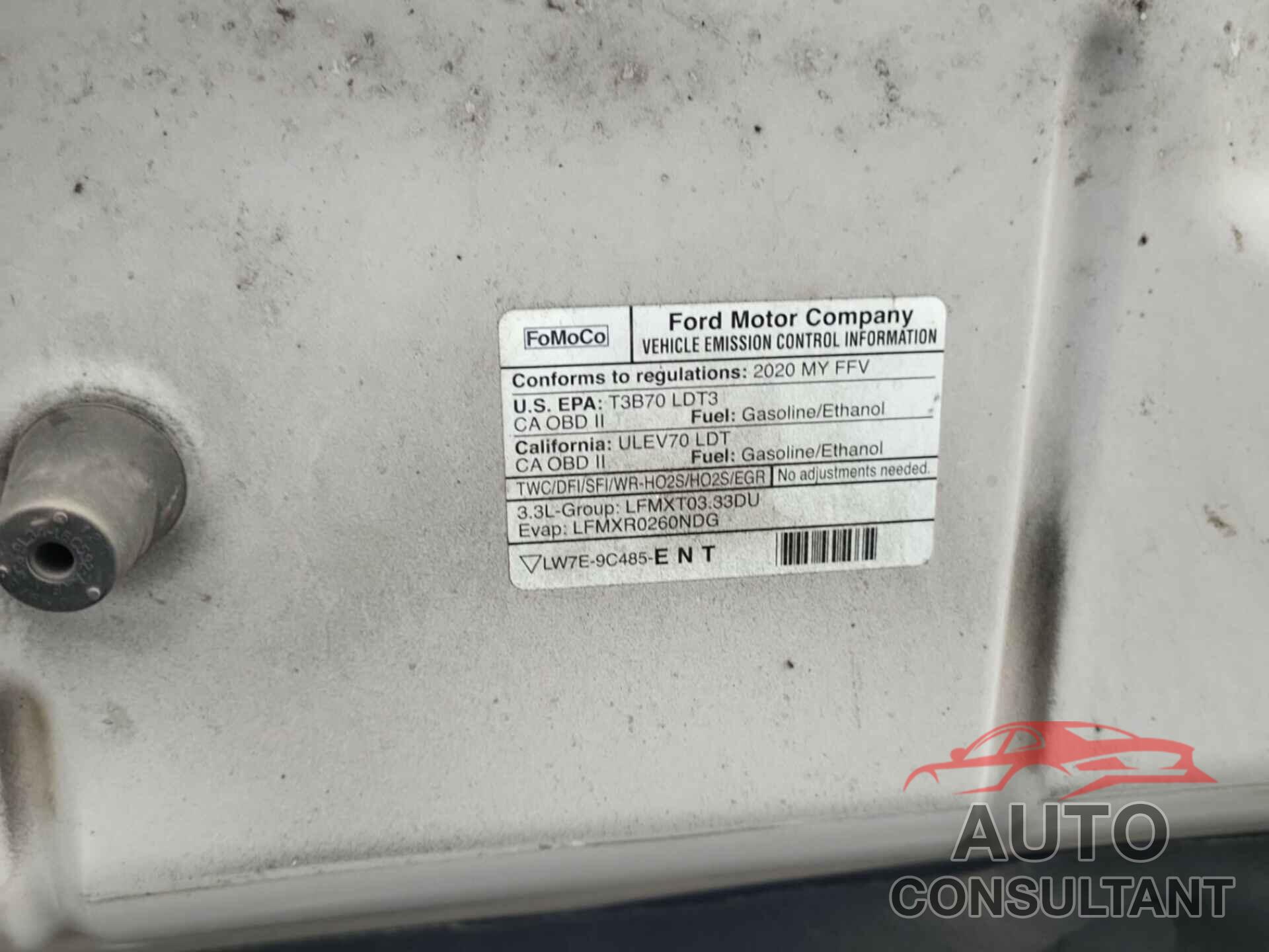 FORD F150 2020 - 1FTEW1CB7LKD62116