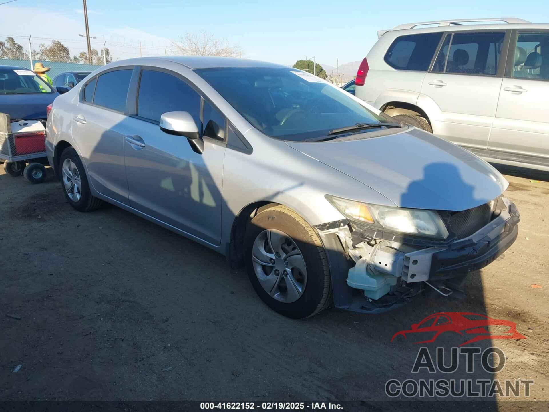 HONDA CIVIC 2013 - 19XFB2F51DE245373
