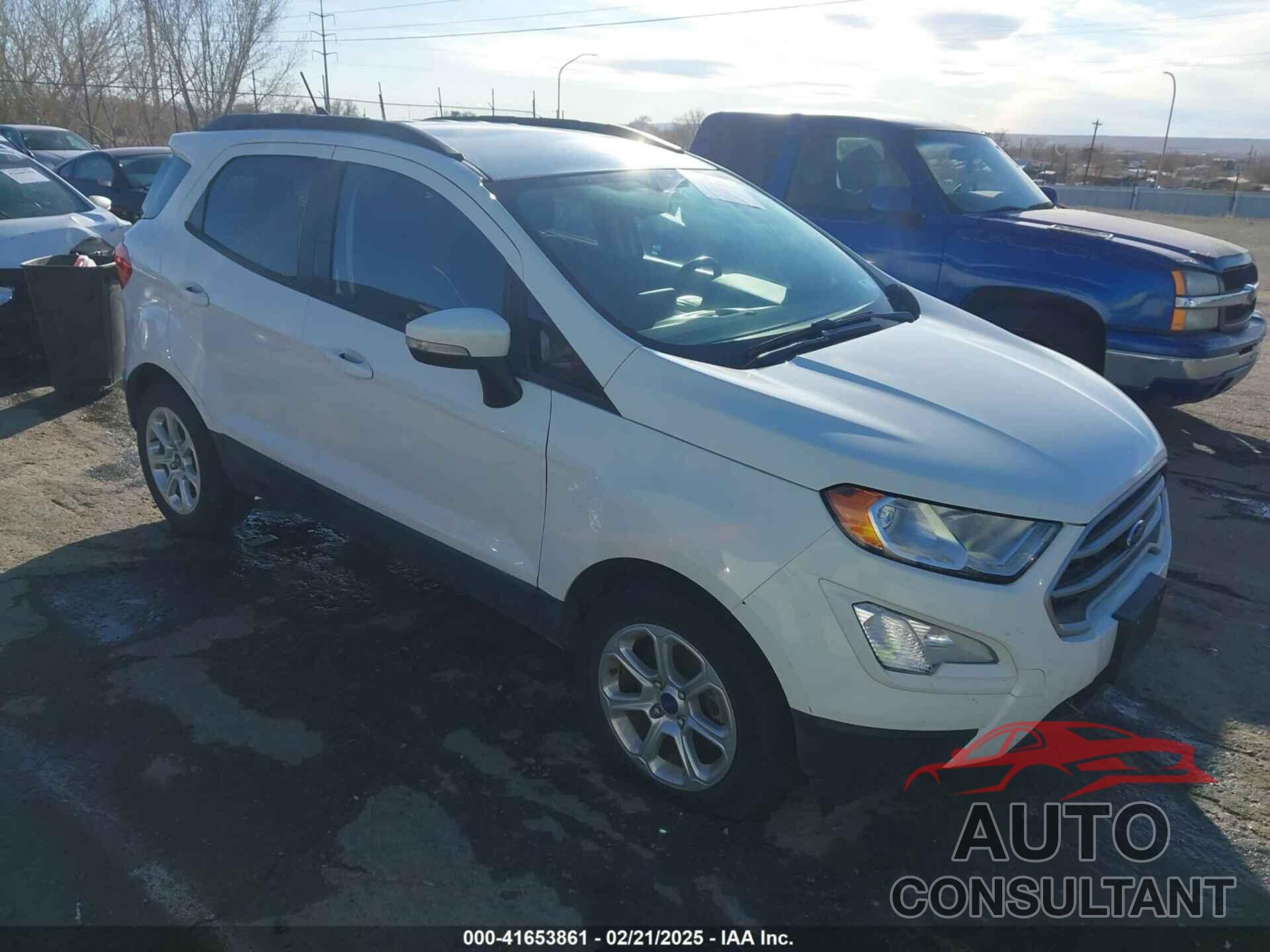 FORD ECOSPORT 2019 - MAJ3S2GE7KC304339