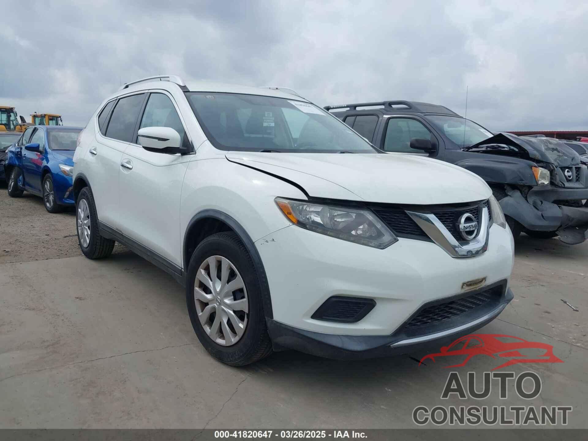 NISSAN ROGUE 2016 - KNMAT2MT2GP637436