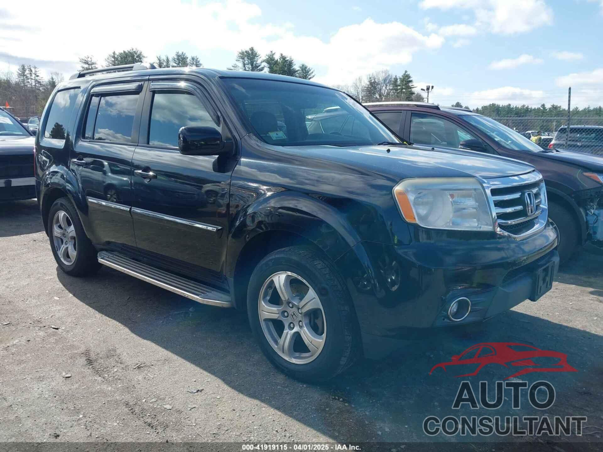 HONDA PILOT 2012 - 5FNYF4H6XCB016956