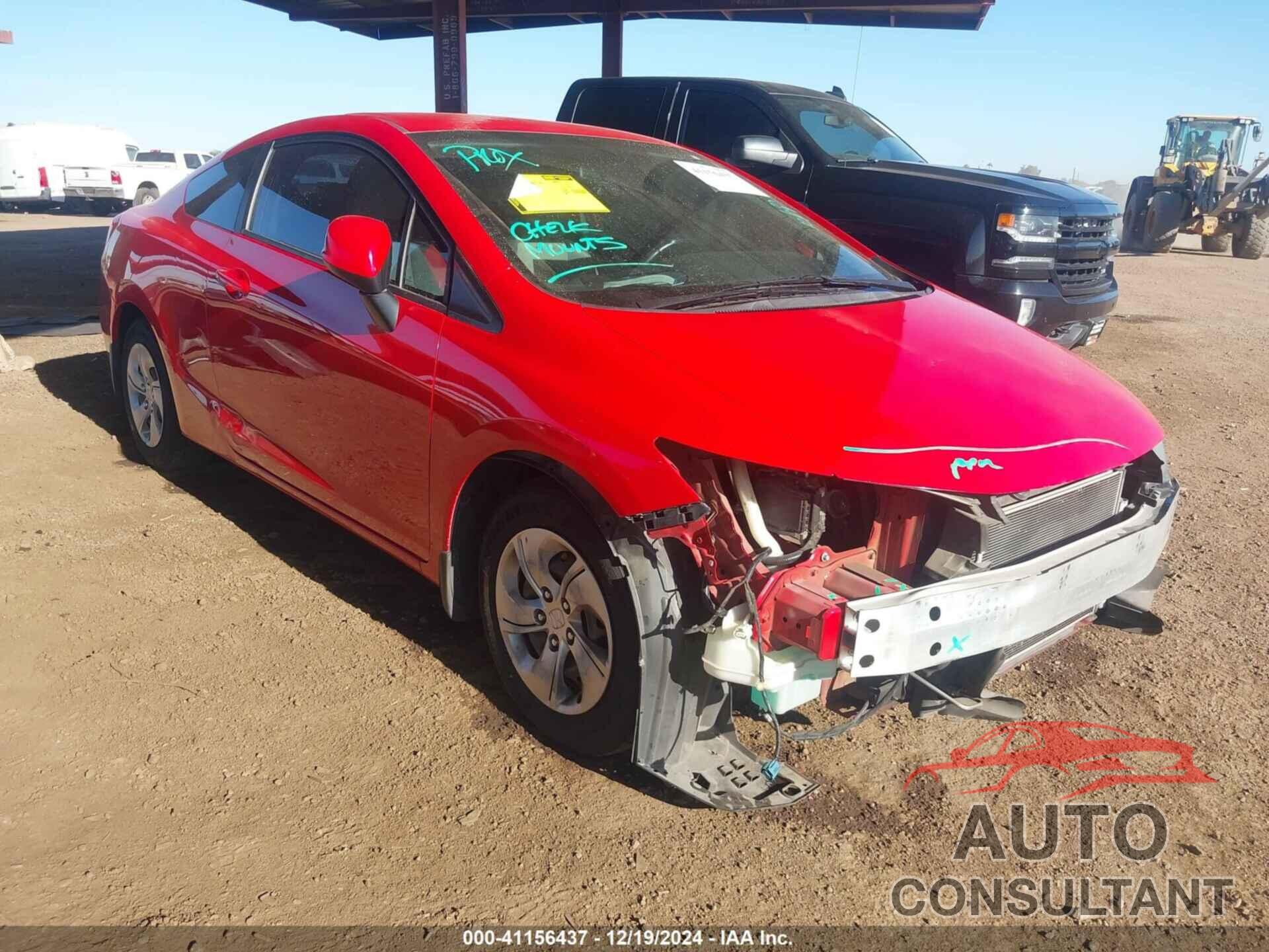 HONDA CIVIC 2013 - 2HGFG3B52DH521658