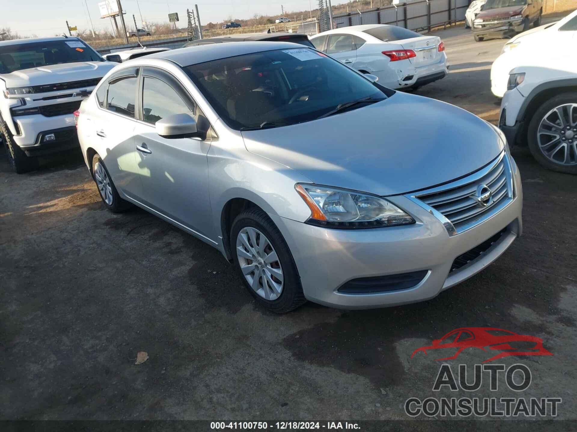 NISSAN SENTRA 2014 - 3N1AB7AP0EY322849