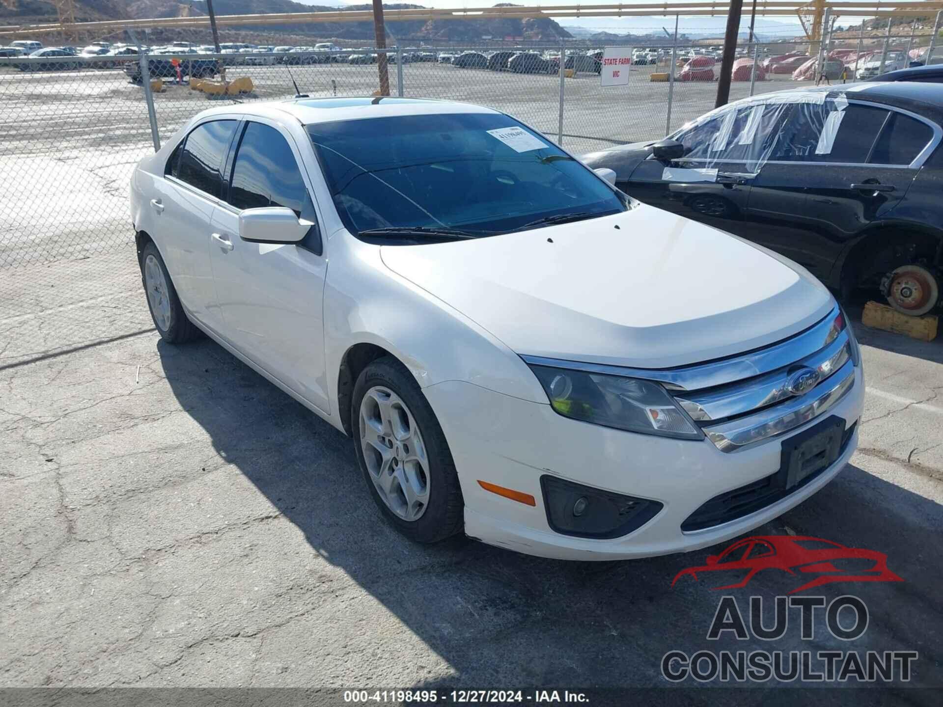 FORD FUSION 2010 - 3FAHP0HG7AR224664