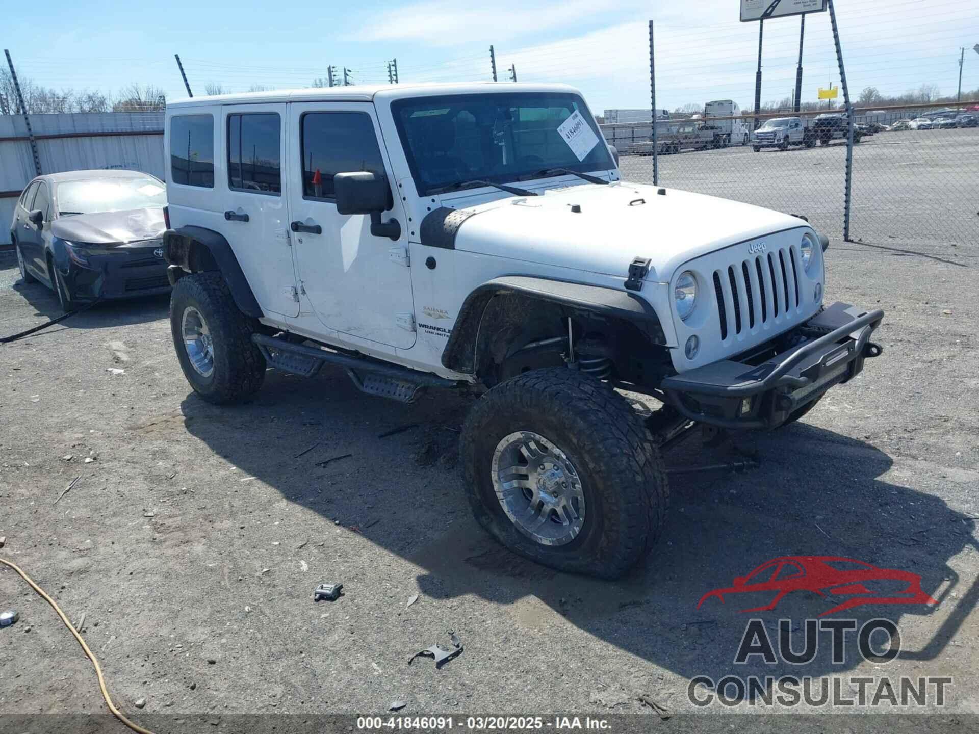 JEEP WRANGLER UNLIMITED 2014 - 1C4BJWEG6EL203866