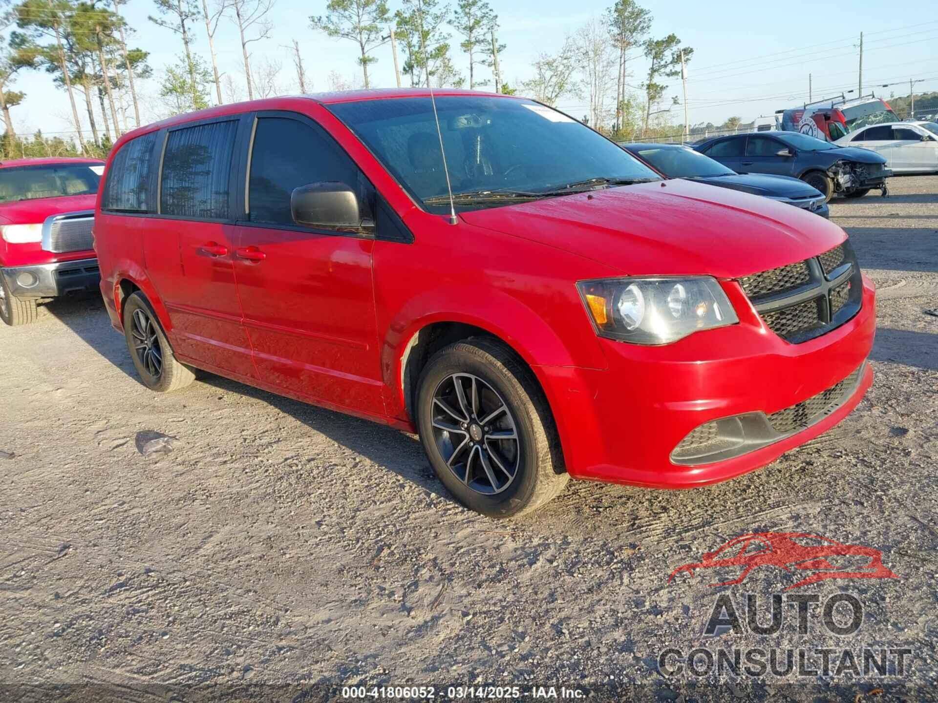 DODGE GRAND CARAVAN 2015 - 2C4RDGBGXFR684083