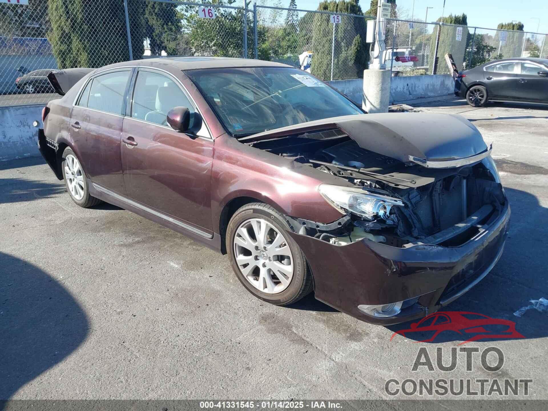 TOYOTA AVALON 2011 - 4T1BK3DB2BU420950