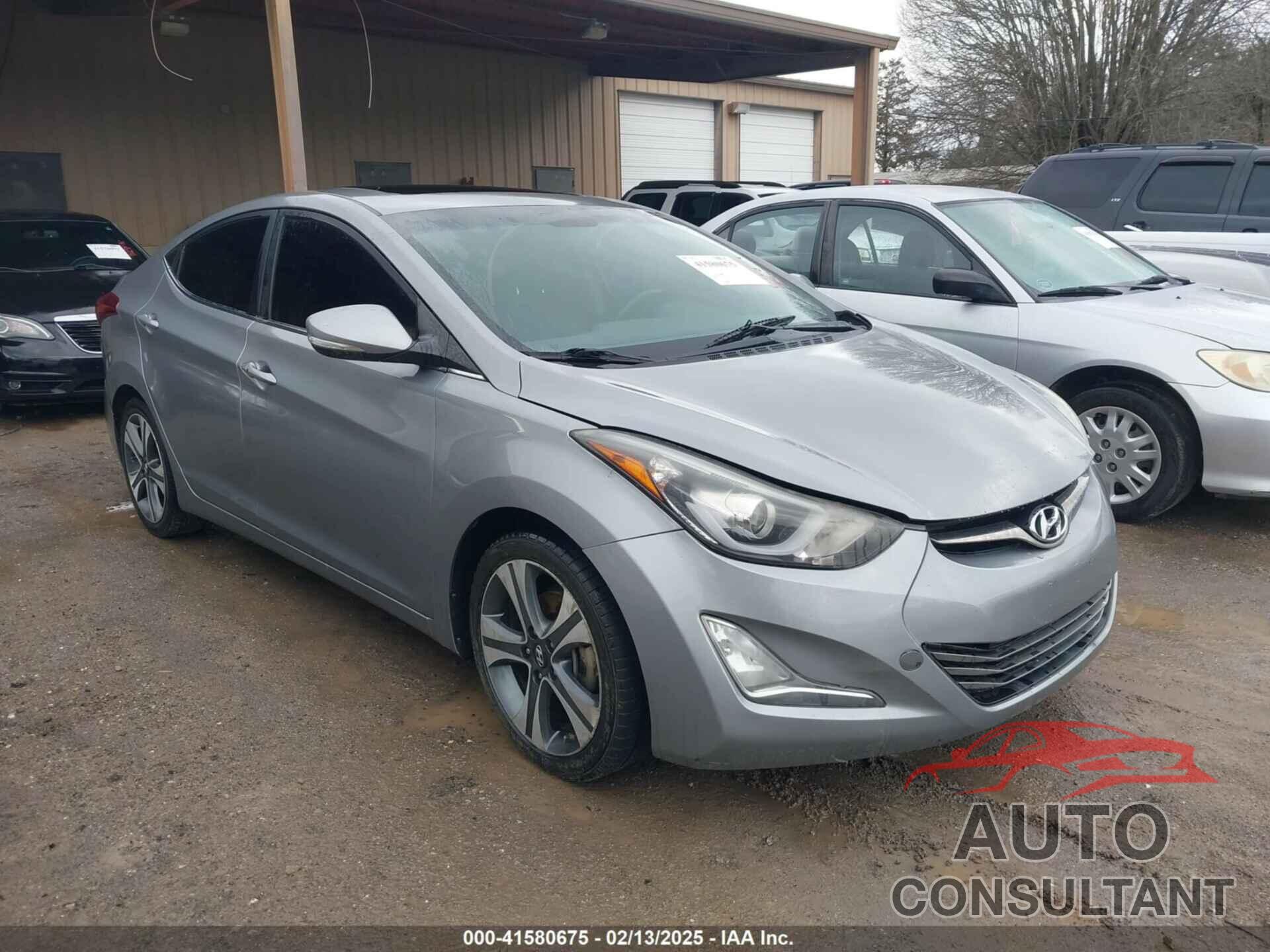 HYUNDAI ELANTRA 2015 - KMHDH4AH5FU258016