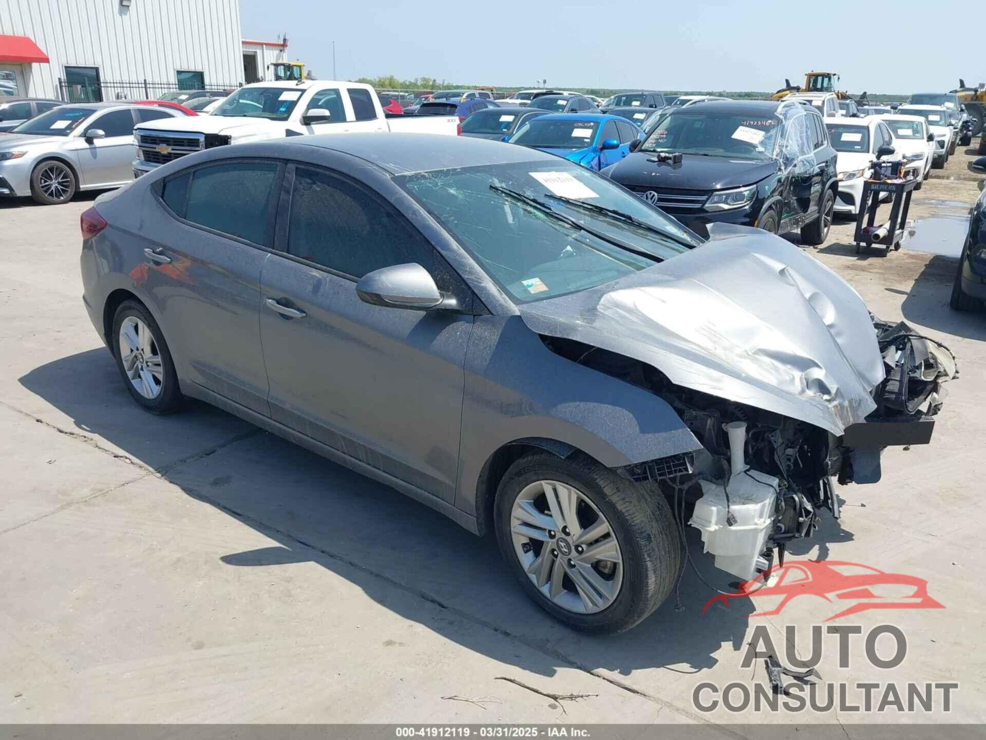 HYUNDAI ELANTRA 2019 - 5NPD84LF6KH453627