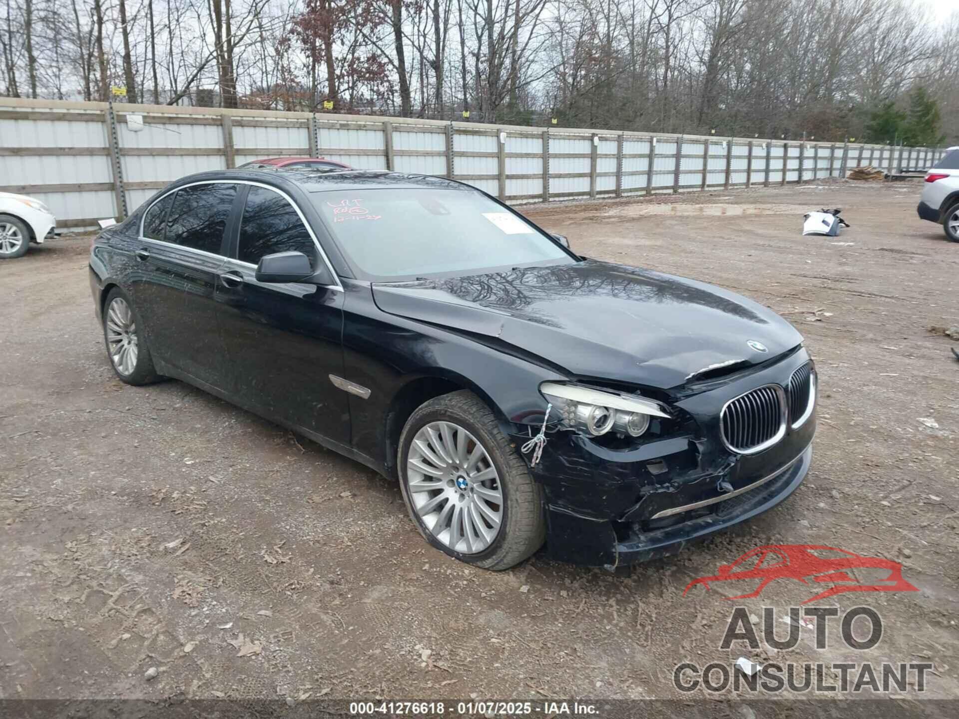 BMW 750LI 2010 - WBAKB8C56ACY63956