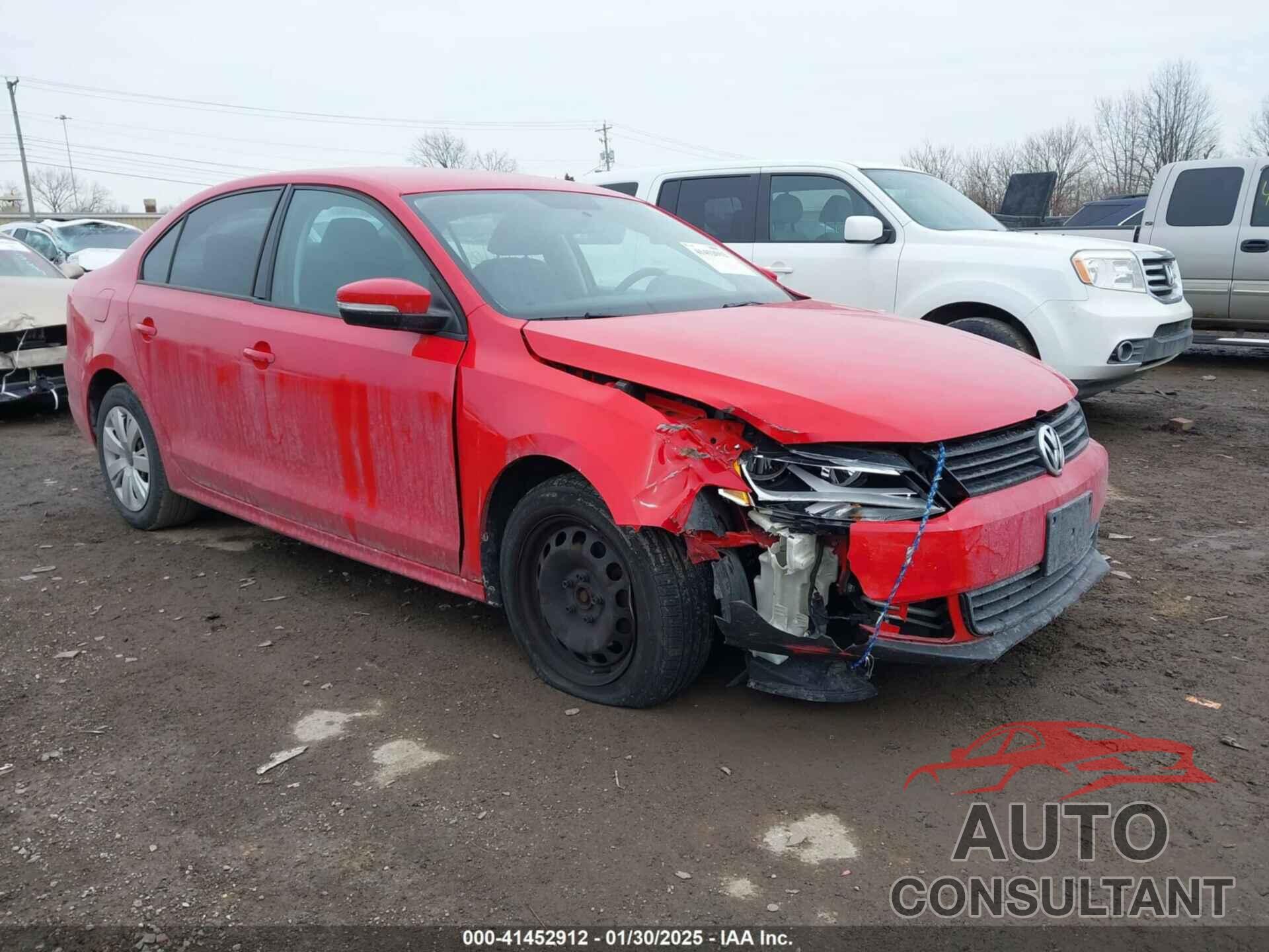 VOLKSWAGEN JETTA 2012 - 3VWDP7AJ7CM334036