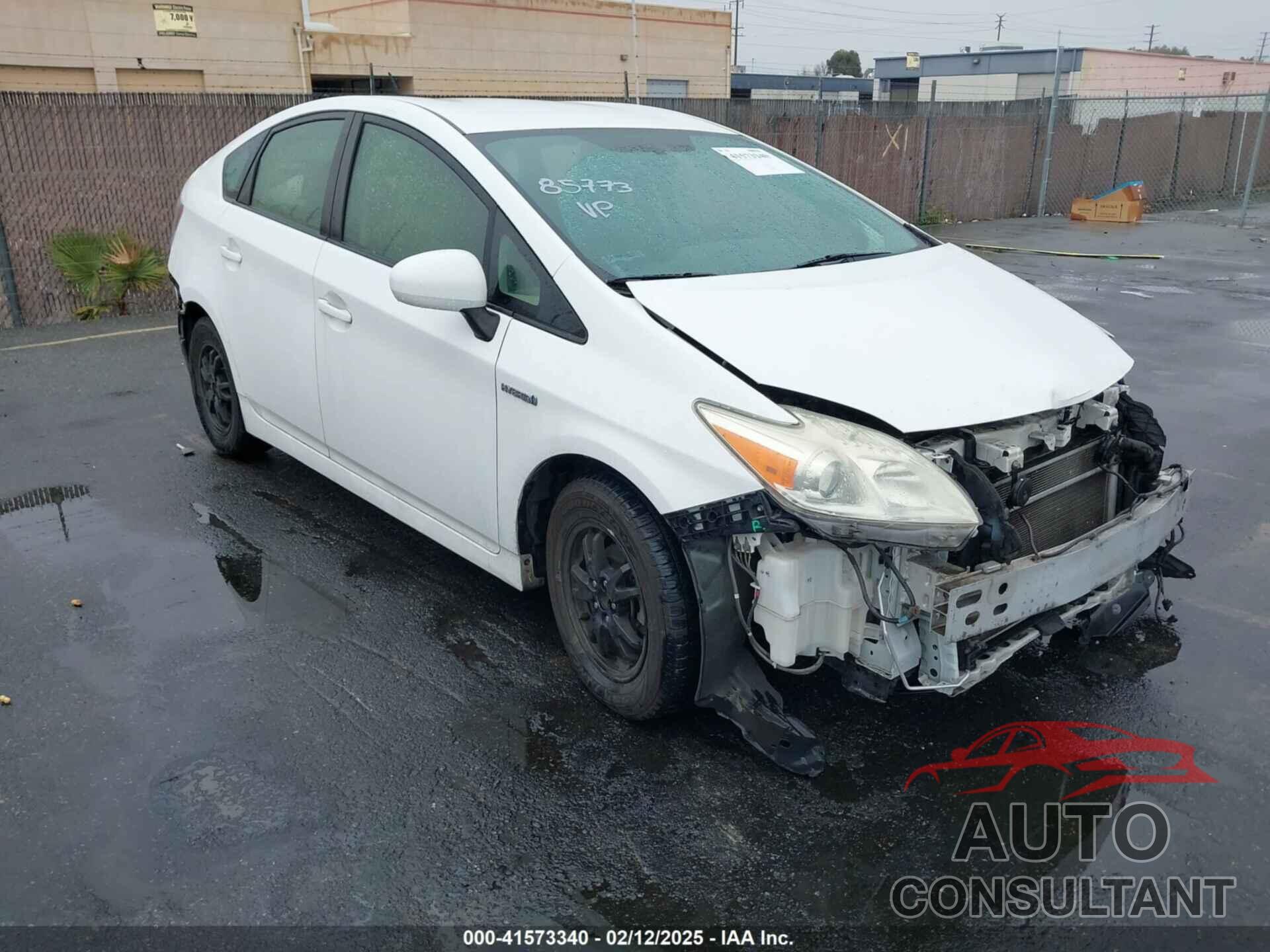 TOYOTA PRIUS 2012 - JTDKN3DU5C5477751