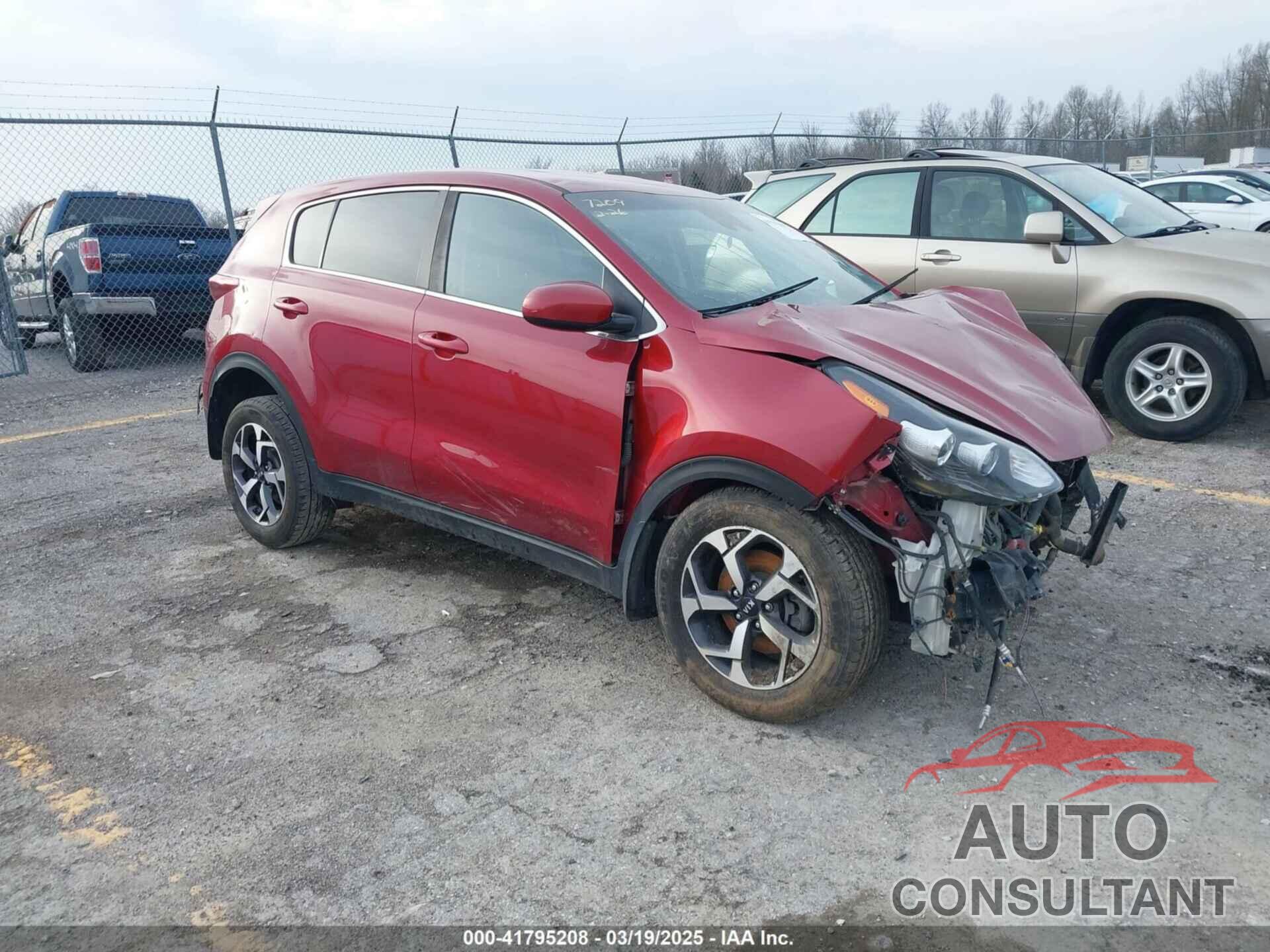 KIA SPORTAGE 2020 - KNDPMCAC0L7697209