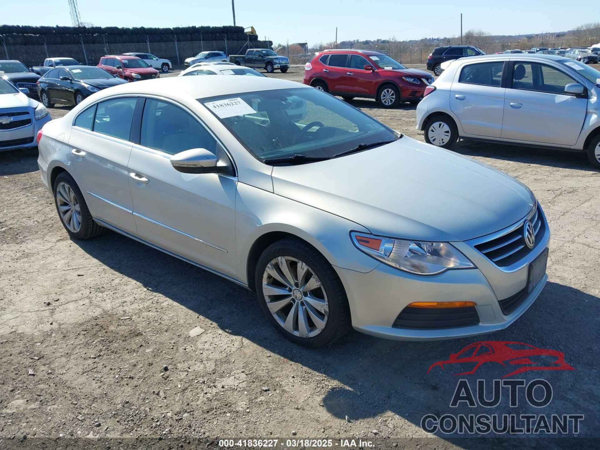 VOLKSWAGEN CC 2011 - WVWMP7AN3BE733004