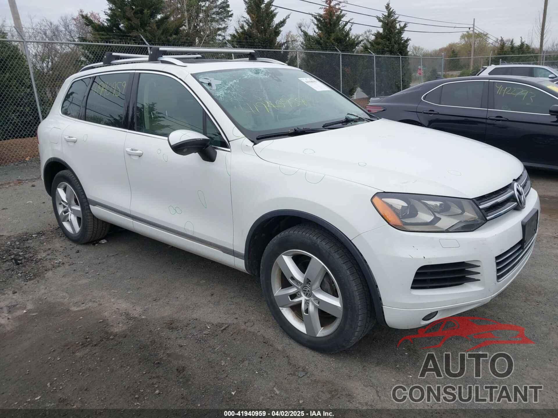 VOLKSWAGEN TOUAREG 2014 - WVGEF9BP6ED012796