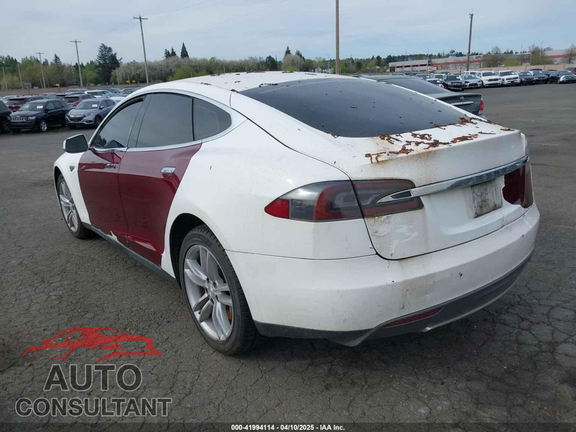 TESLA MODEL S 2012 - 5YJSA1DN6CFS00341