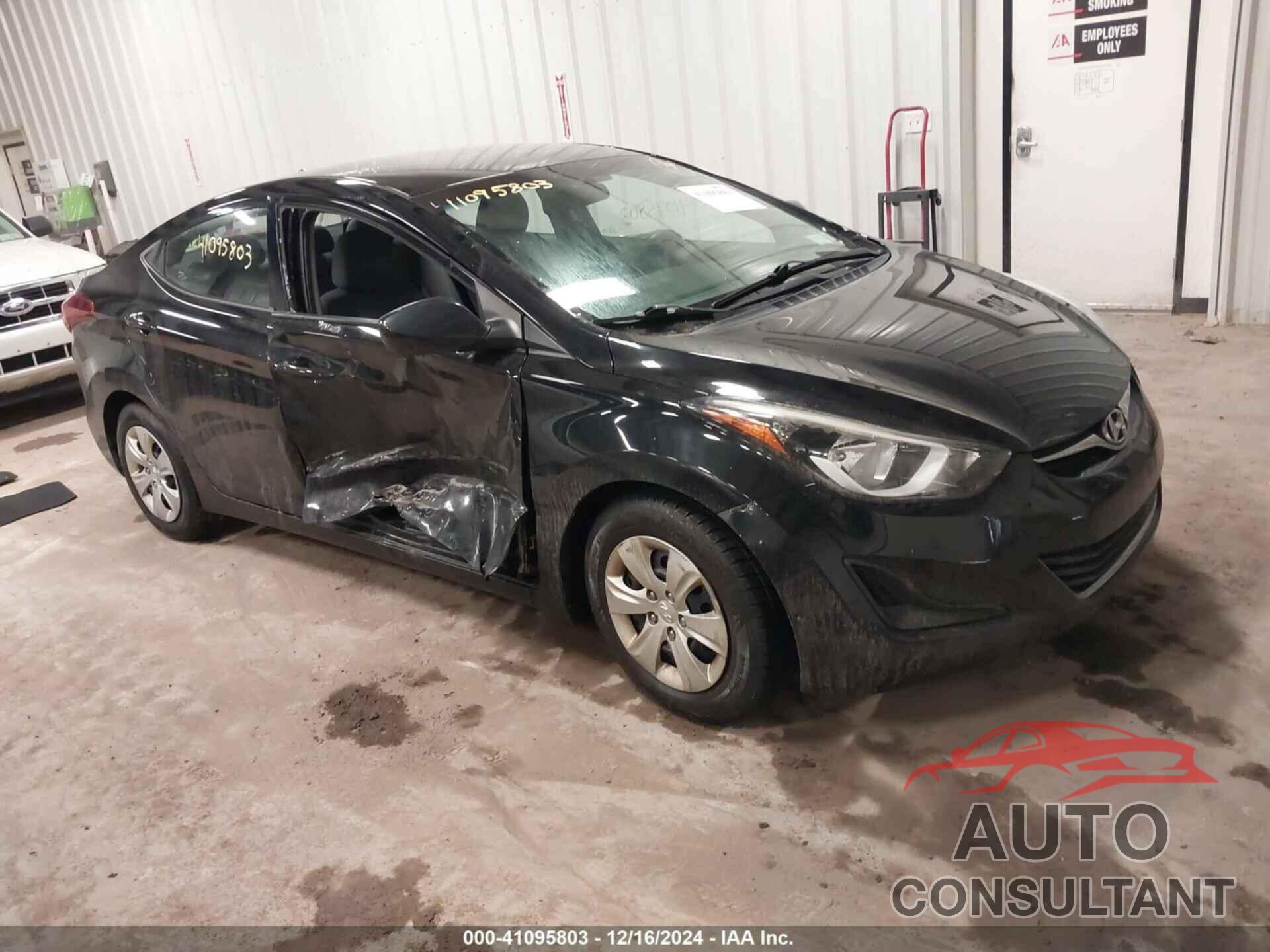 HYUNDAI ELANTRA 2016 - 5NPDH4AE6GH764556