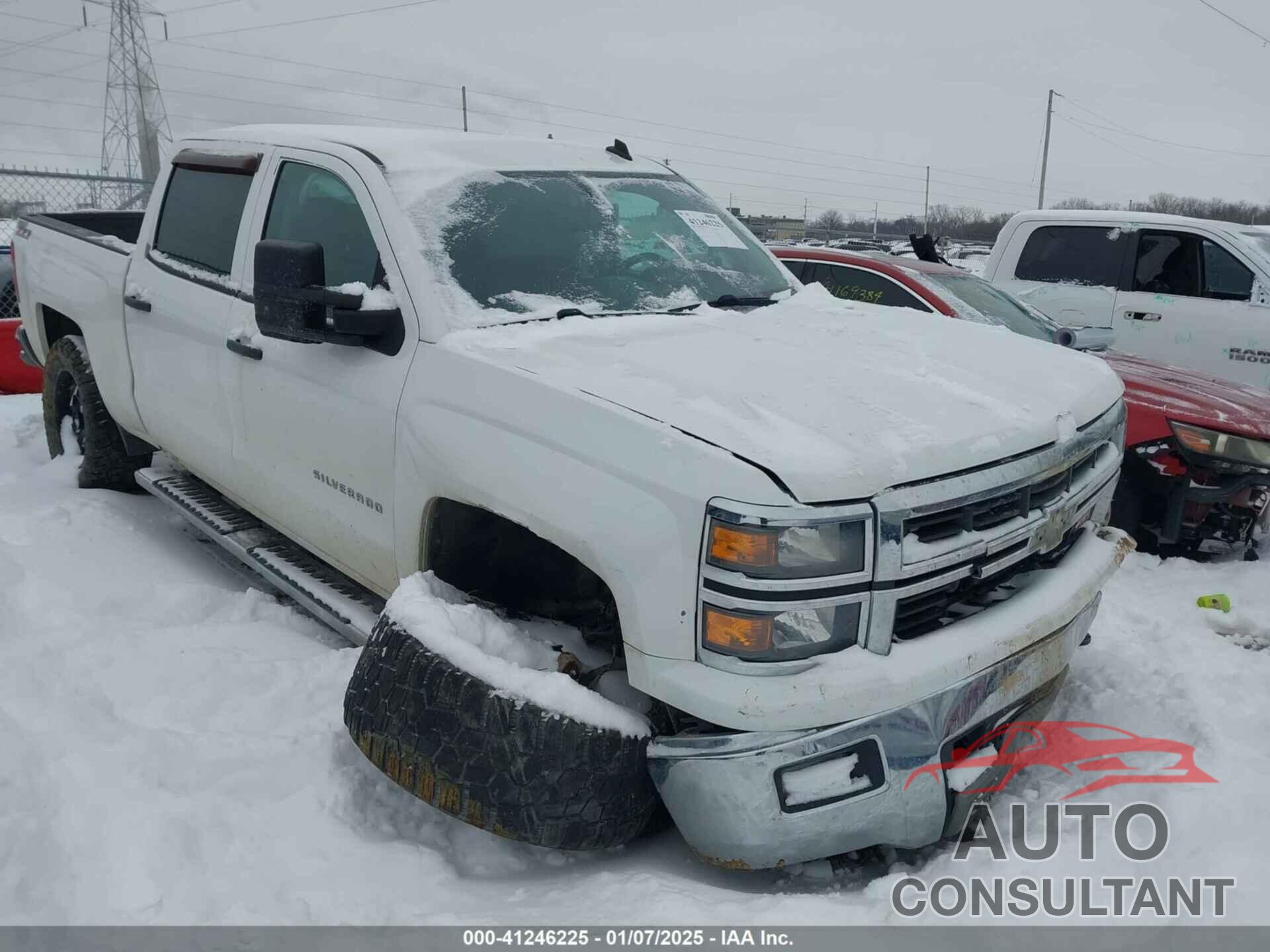 CHEVROLET SILVERADO 1500 2014 - 3GCUKREC3EG347070