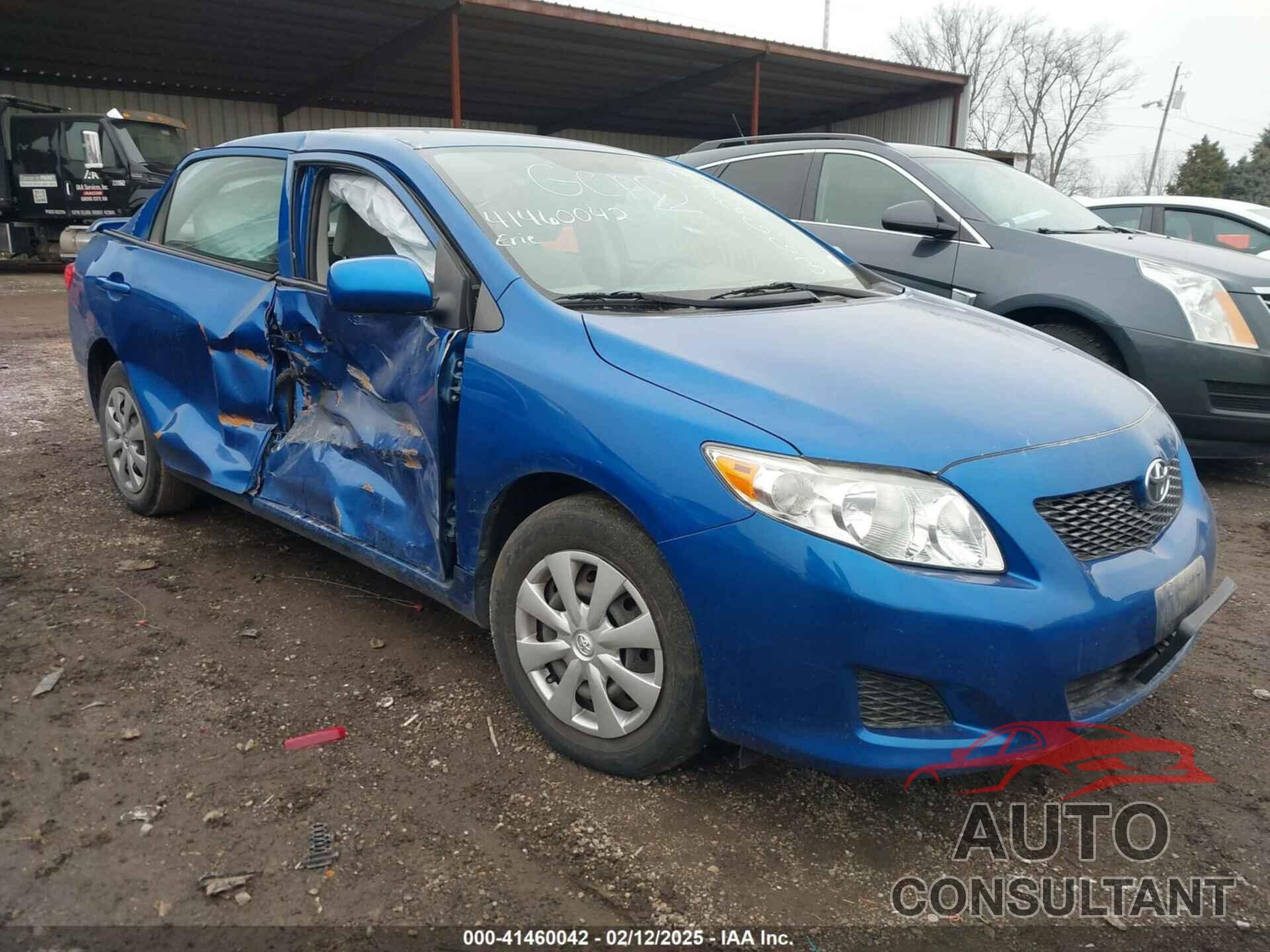 TOYOTA COROLLA 2009 - JTDBL40E399076663
