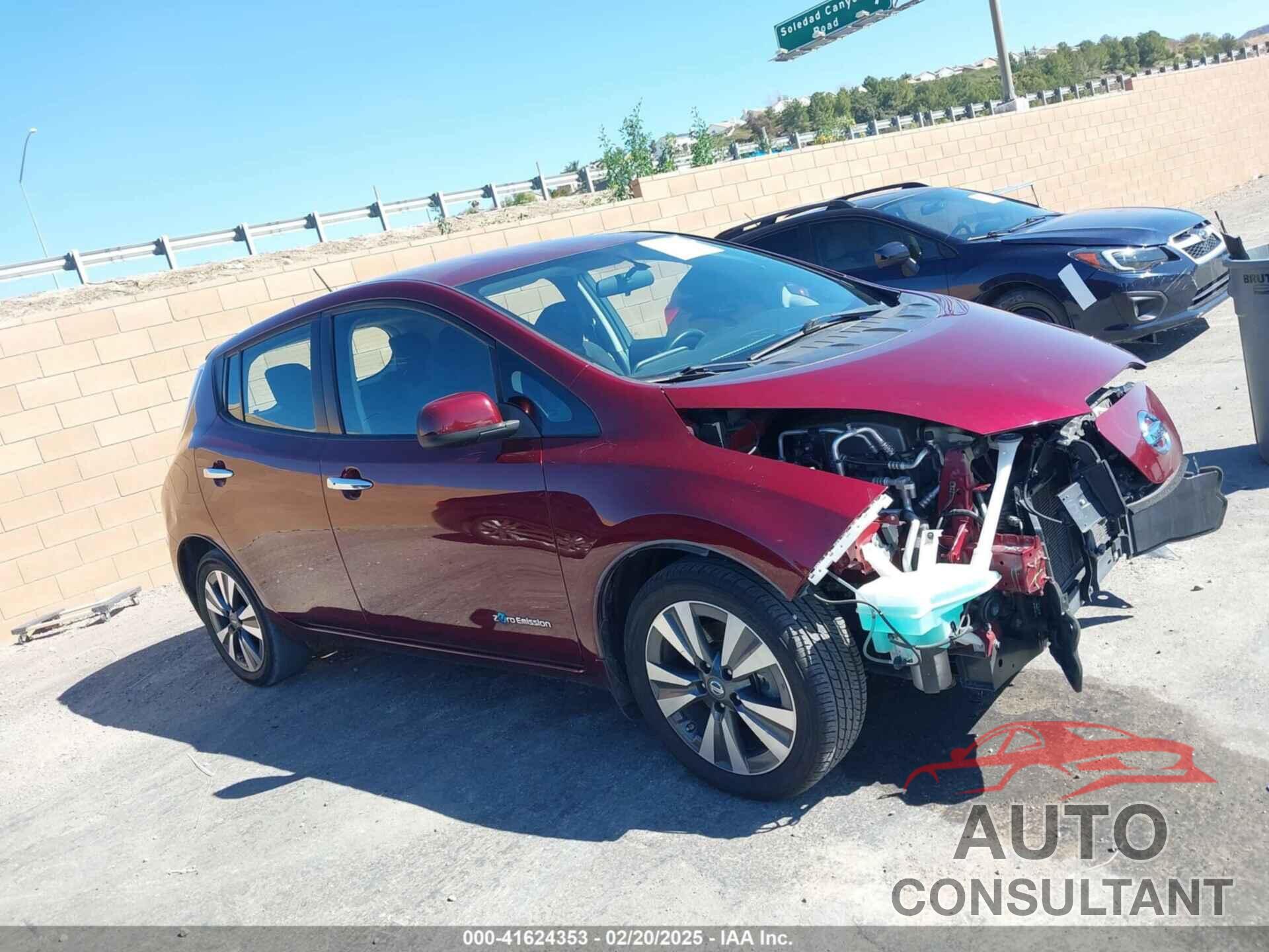 NISSAN LEAF 2017 - 1N4BZ0CP4HC304066