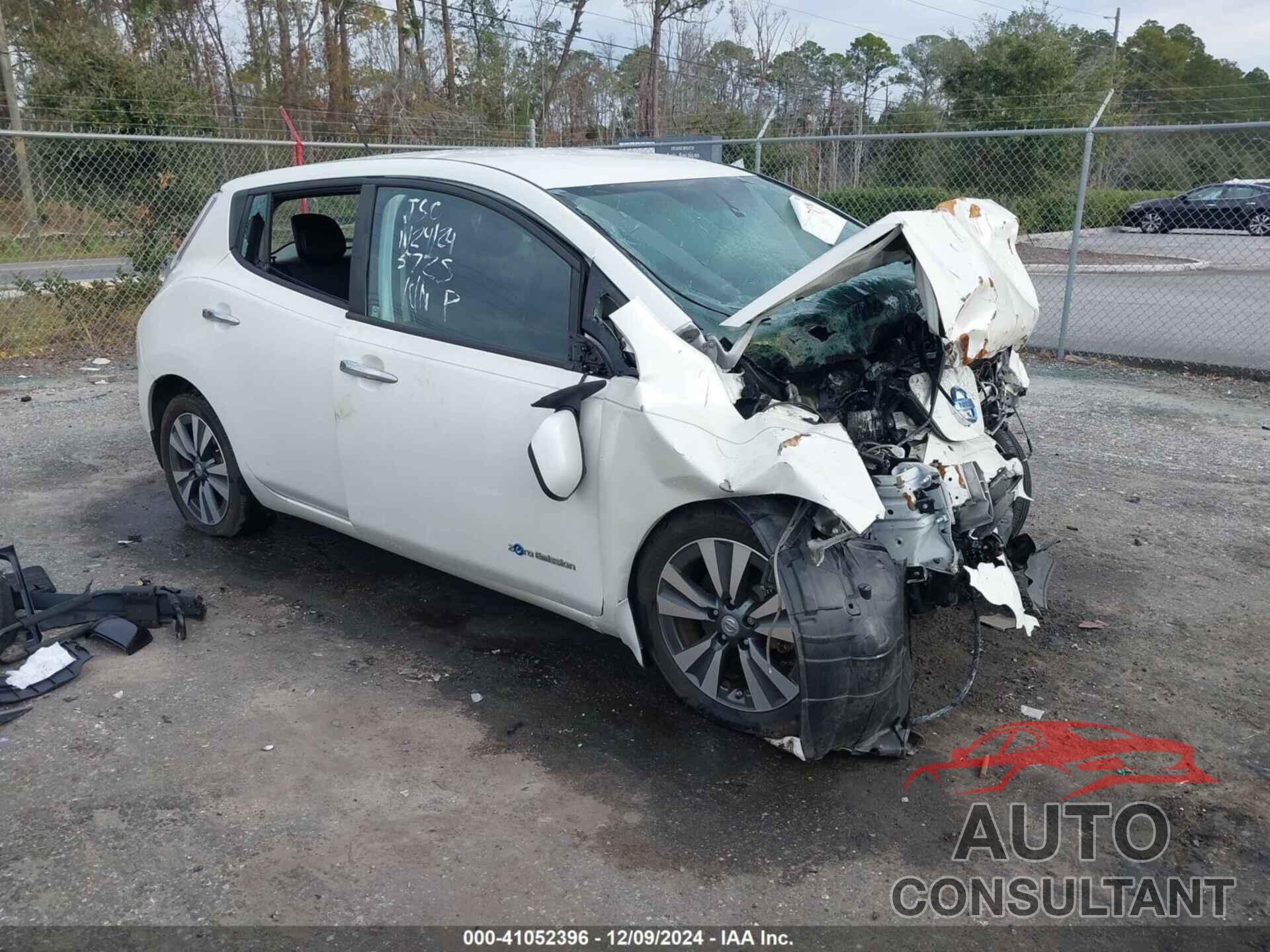 NISSAN LEAF 2015 - 1N4AZ0CP1FC325675