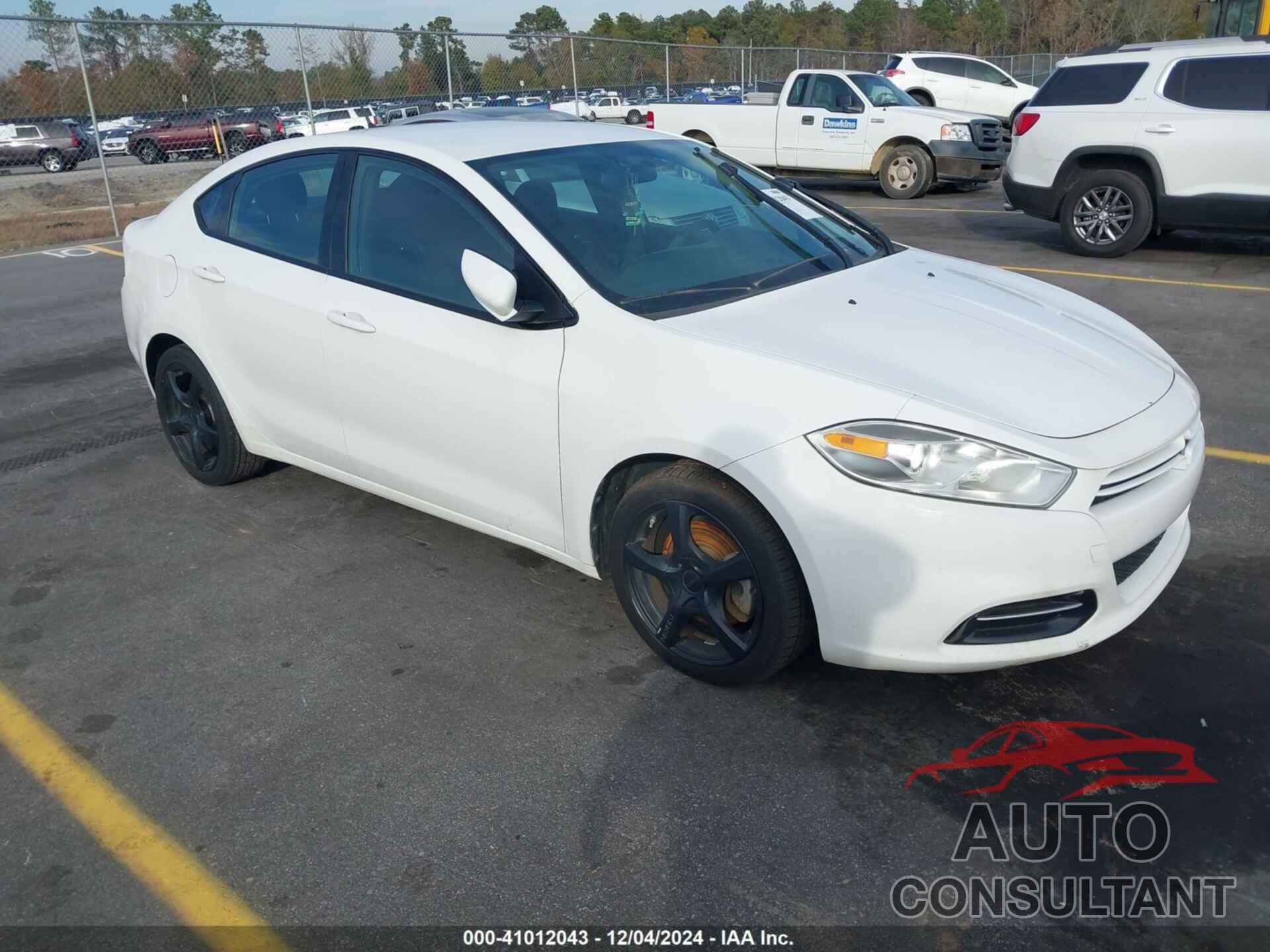 DODGE DART 2013 - 1C3CDFBA4DD149038