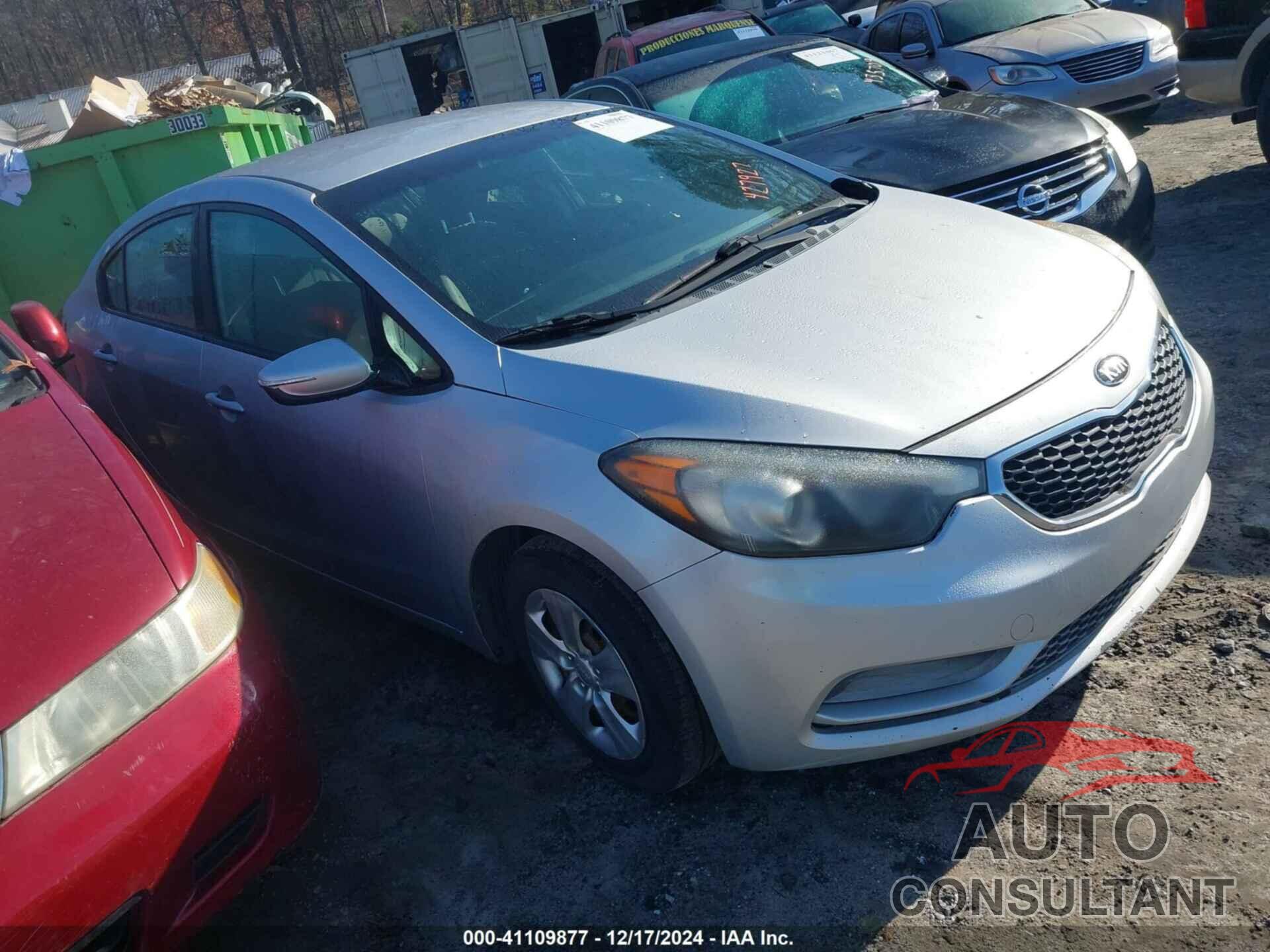 KIA FORTE 2015 - KNAFX4A67F5427927