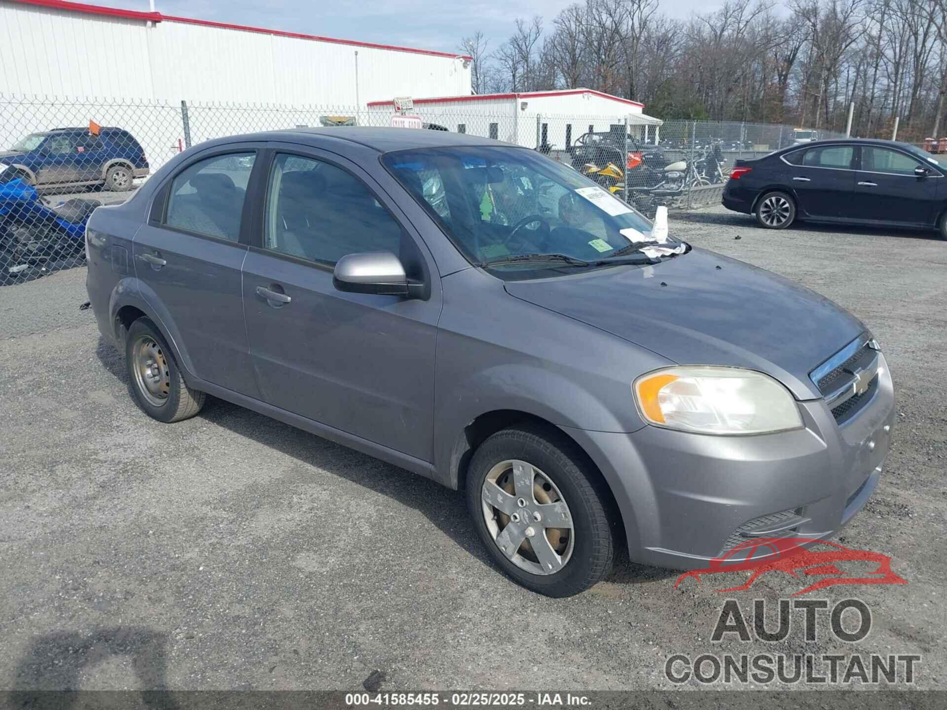 CHEVROLET AVEO 2011 - KL1TD5DE6BB216289