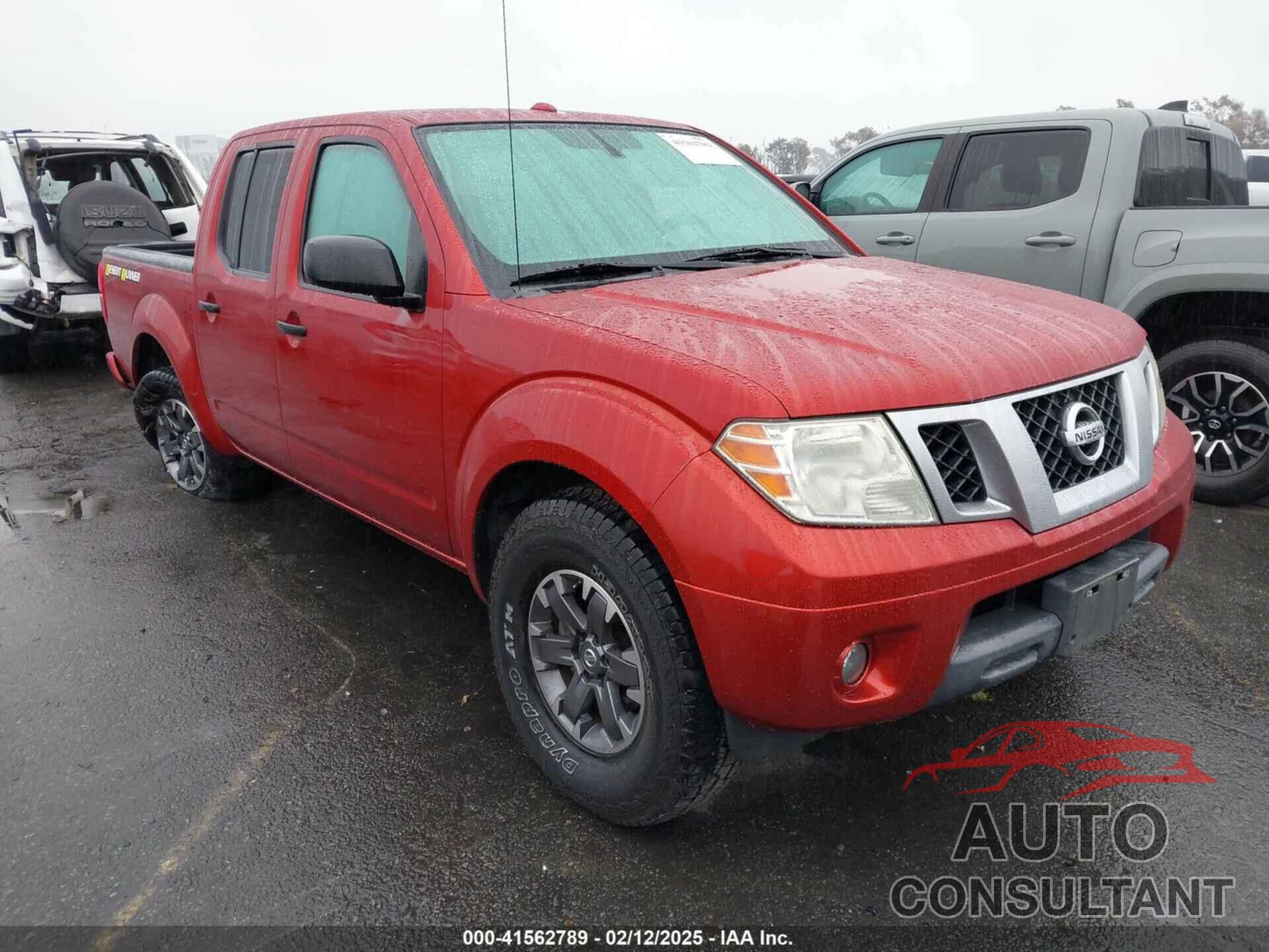 NISSAN FRONTIER 2017 - 1N6AD0ERXHN711460