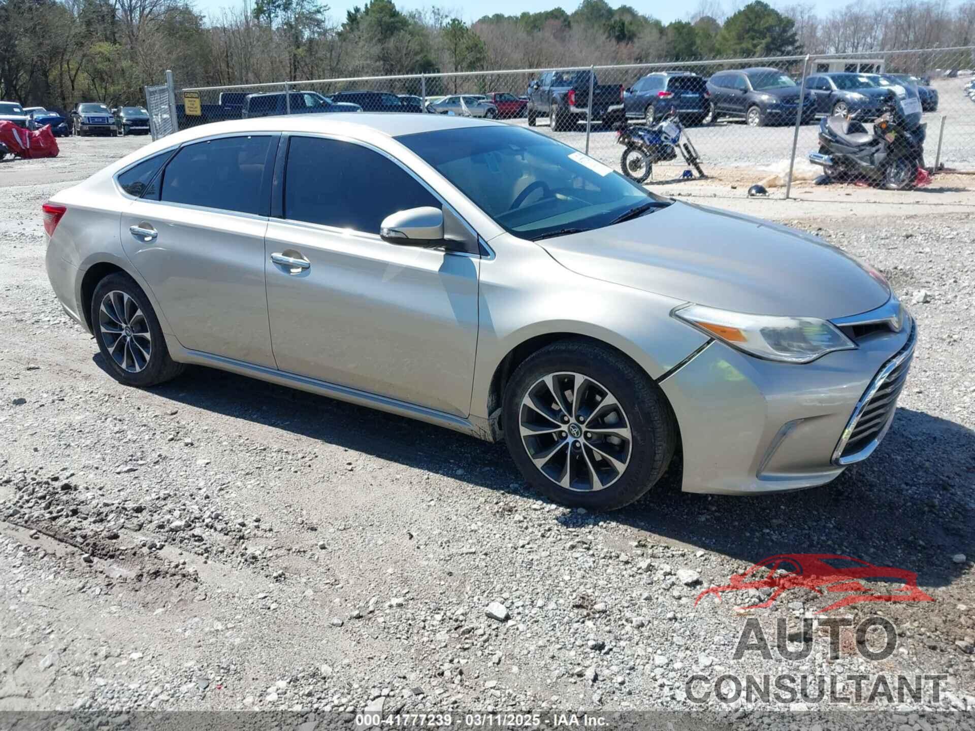 TOYOTA AVALON 2018 - 4T1BK1EB9JU283488