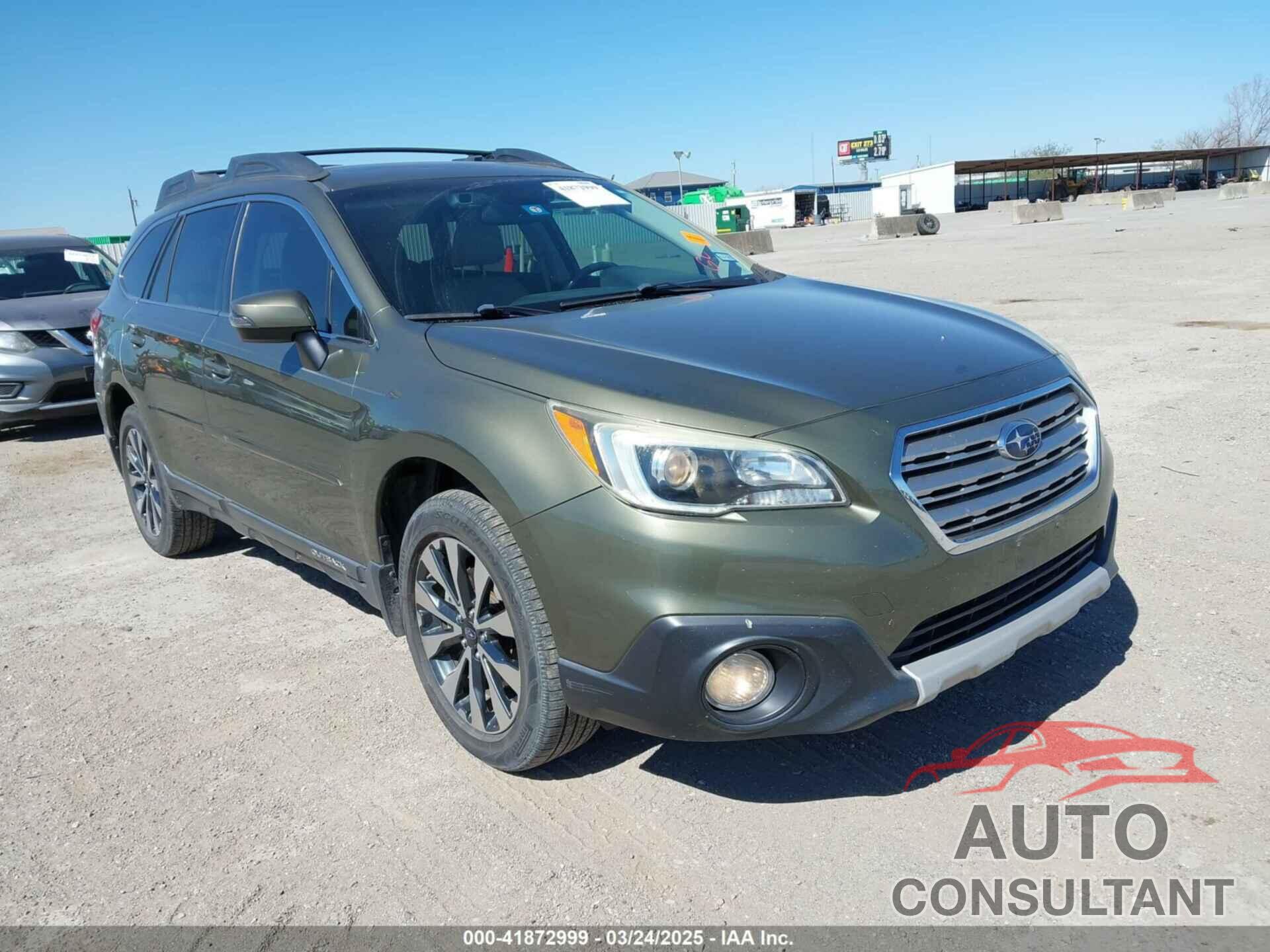 SUBARU OUTBACK 2015 - 4S4BSBNCXF3259969