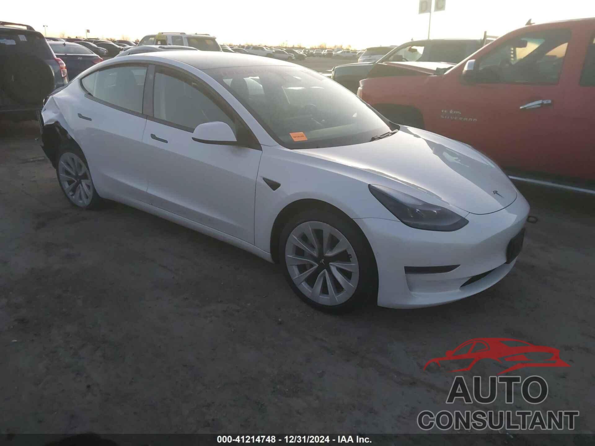 TESLA MODEL 3 2021 - 5YJ3E1EA3MF043860